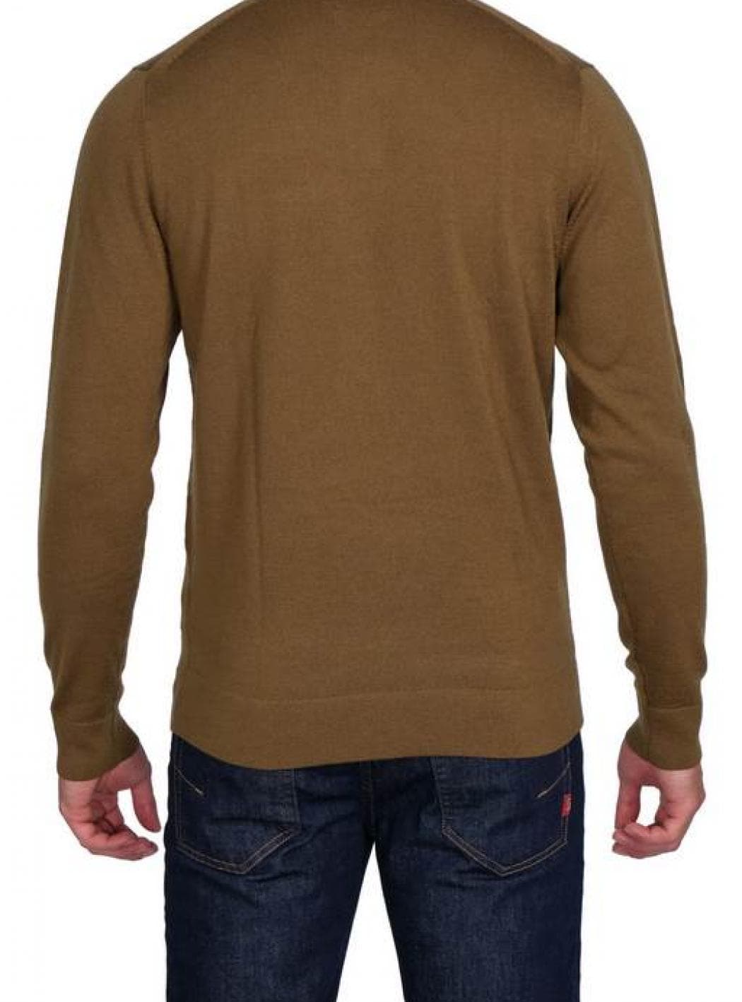 calvin klein Calvin Klein - Paricollo Lana Merinos K10K109474 GWR FANGO da uomo in Maglioni Drestige - Casamassima, commercioVirtuoso.it