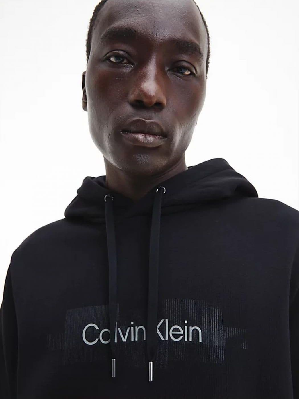 calvin klein Calvin Klein - Striped Logo Hoodie Con Capp. K10K110761 BEH da uomo in Felpe con cappuccio Drestige - Casamassima, commercioVirtuoso.it