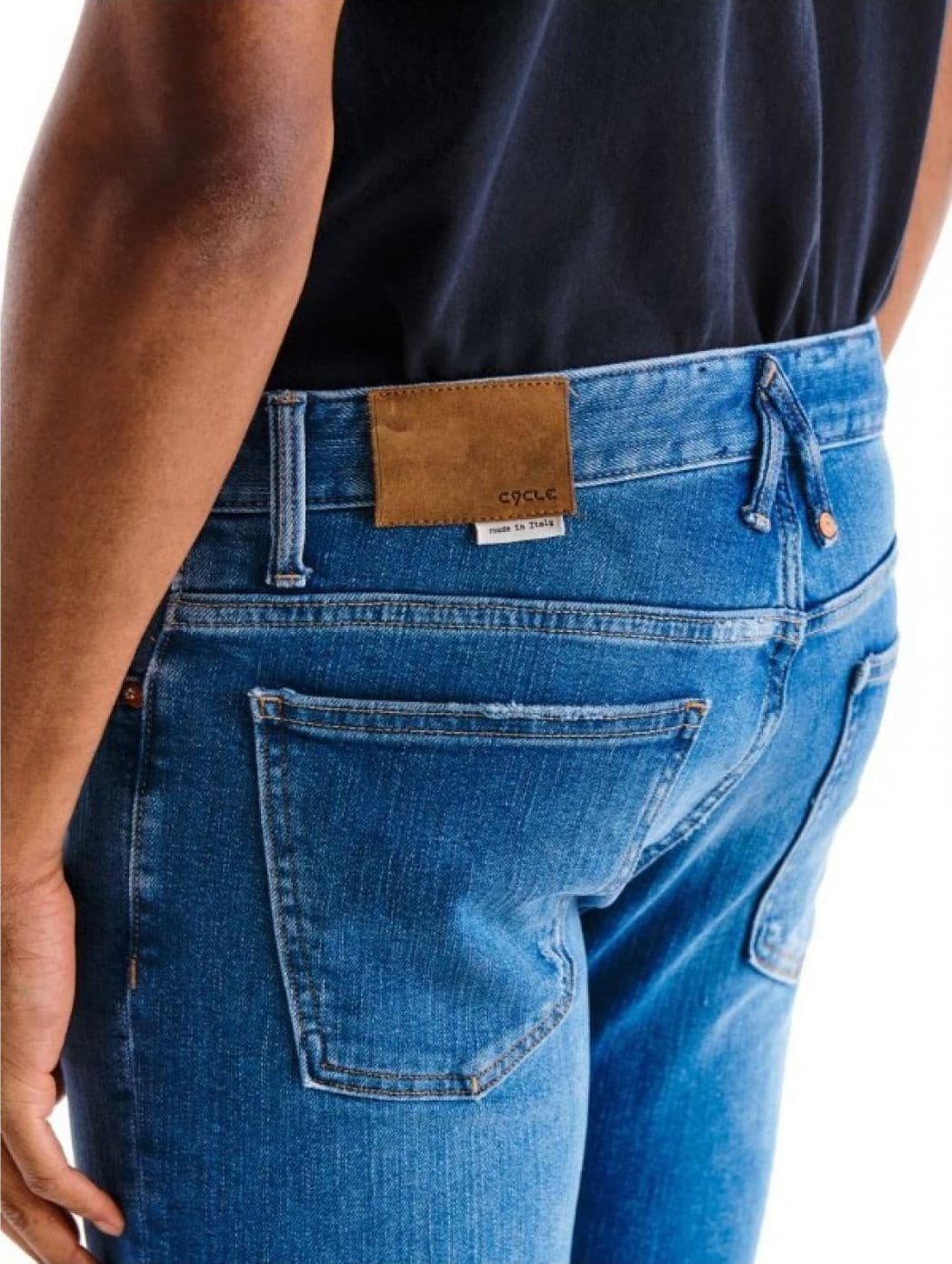CYCLE Cycle - Bone Comfort Skinny Lavaggio Medio CC321P511/12 da uomo in Jeans Drestige - Casamassima, commercioVirtuoso.it