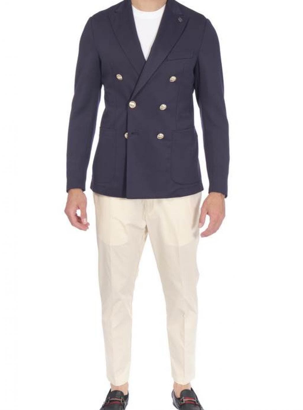 ALESSANDRO DELL ACQUA Alessandro Dell Acqua - Doppio Petto; Jersey Nido D'ape Bottone Metallo AD2237JM/G0305EJ 50 da uomo in Pantaloncini e calzoncini Drestige - Casamassima, commercioVirtuoso.it