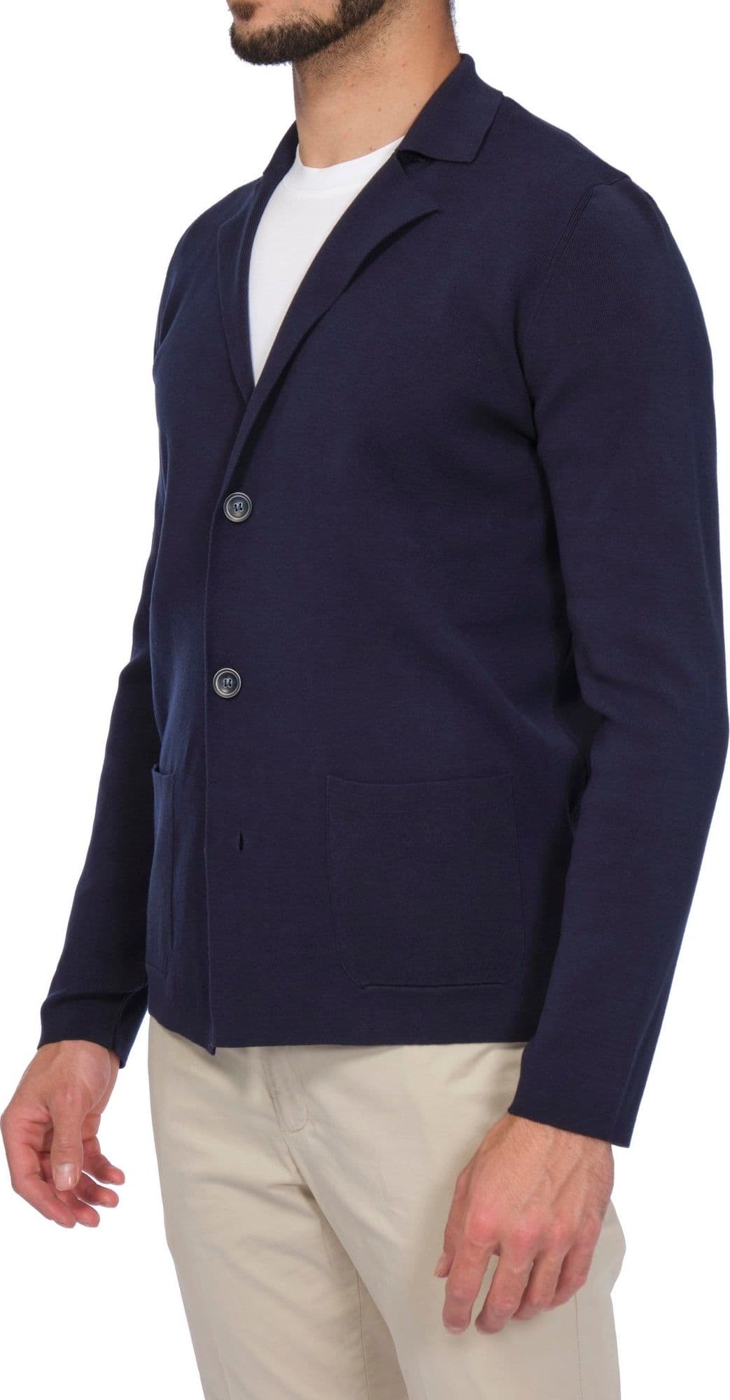 ALPHA STUDIO Alpha Studio - Giacca Stretch Con Rever AU-1170 1102 BLU da uomo in Giacche Drestige - Casamassima, commercioVirtuoso.it