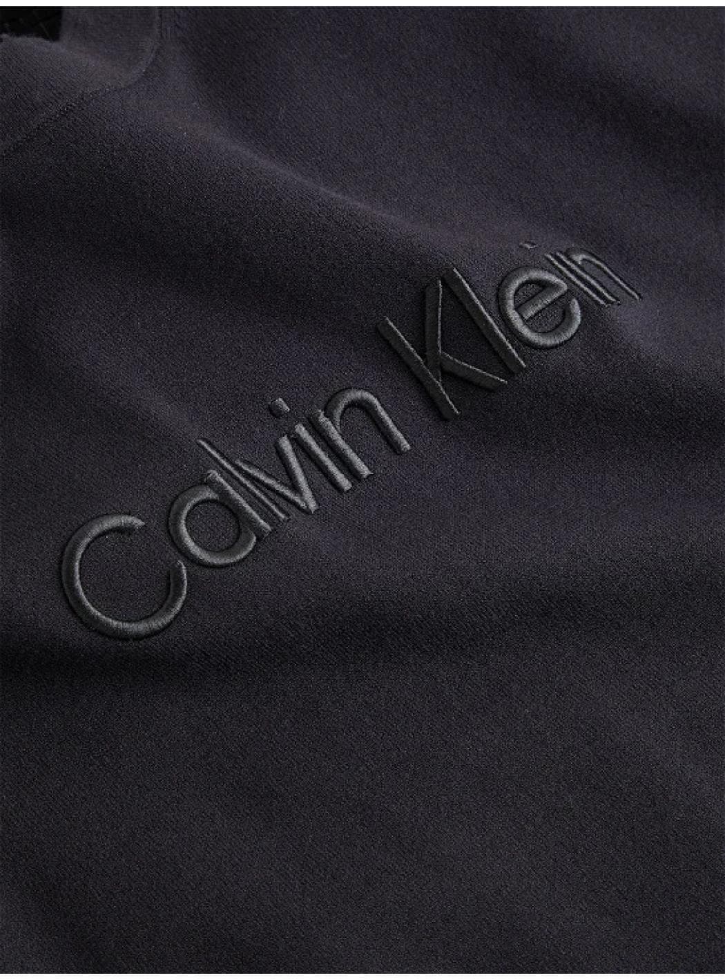 calvin klein Calvin Klein - Girocollo Tencel Blend Logo Sweater K10K111479 BEH da uomo in Maglioni Drestige - Casamassima, commercioVirtuoso.it