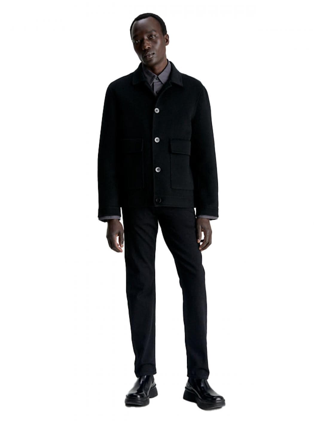calvin klein Calvin Klein - Overshort Jacket K10K111603 BEH da uomo in Giacche Drestige - Casamassima, commercioVirtuoso.it