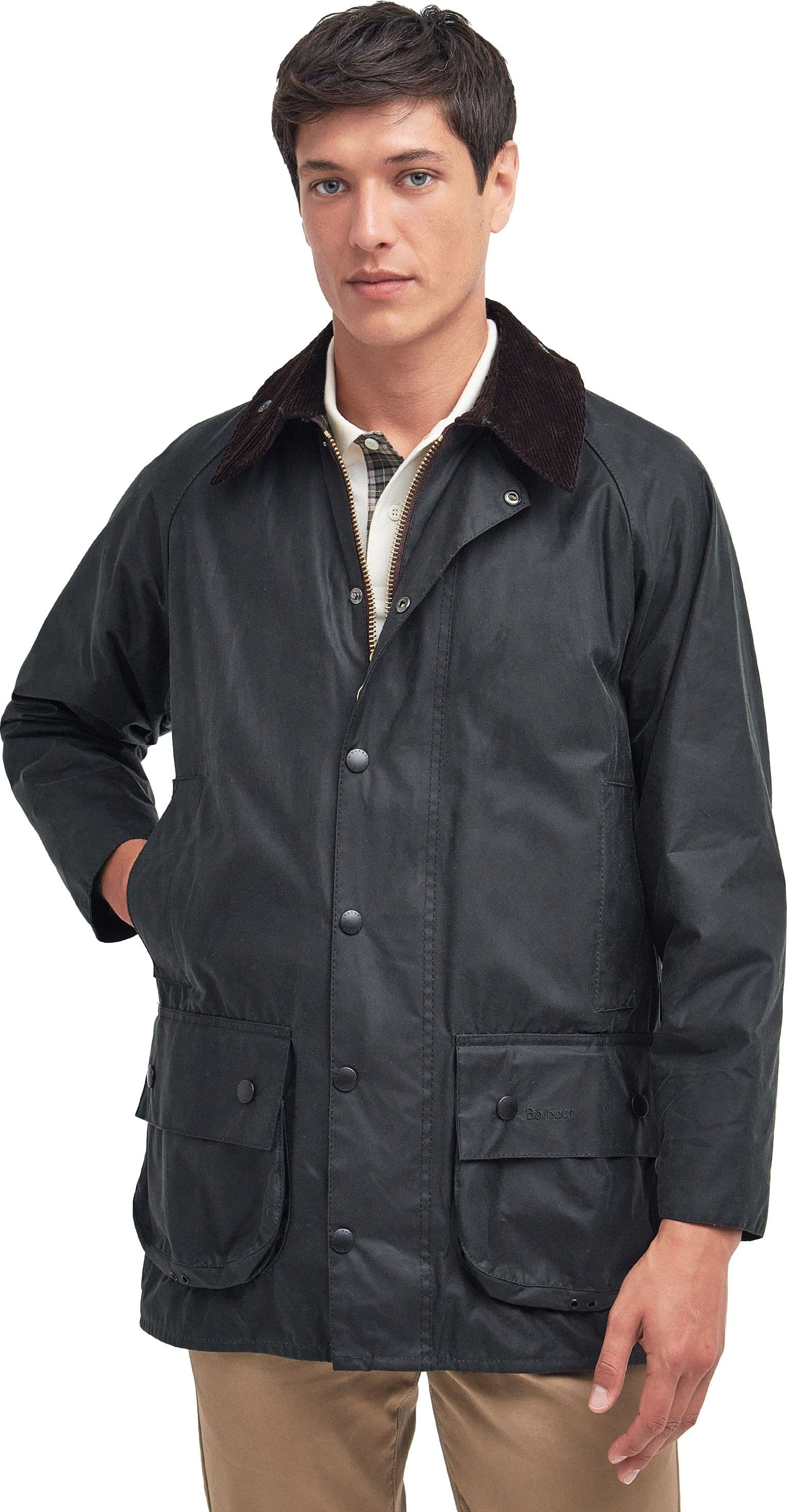BARBOUR Barbour - Beaufort Wax Jacket MWX0017 MWX SG91 da uomo in Giacche Drestige - Casamassima, commercioVirtuoso.it