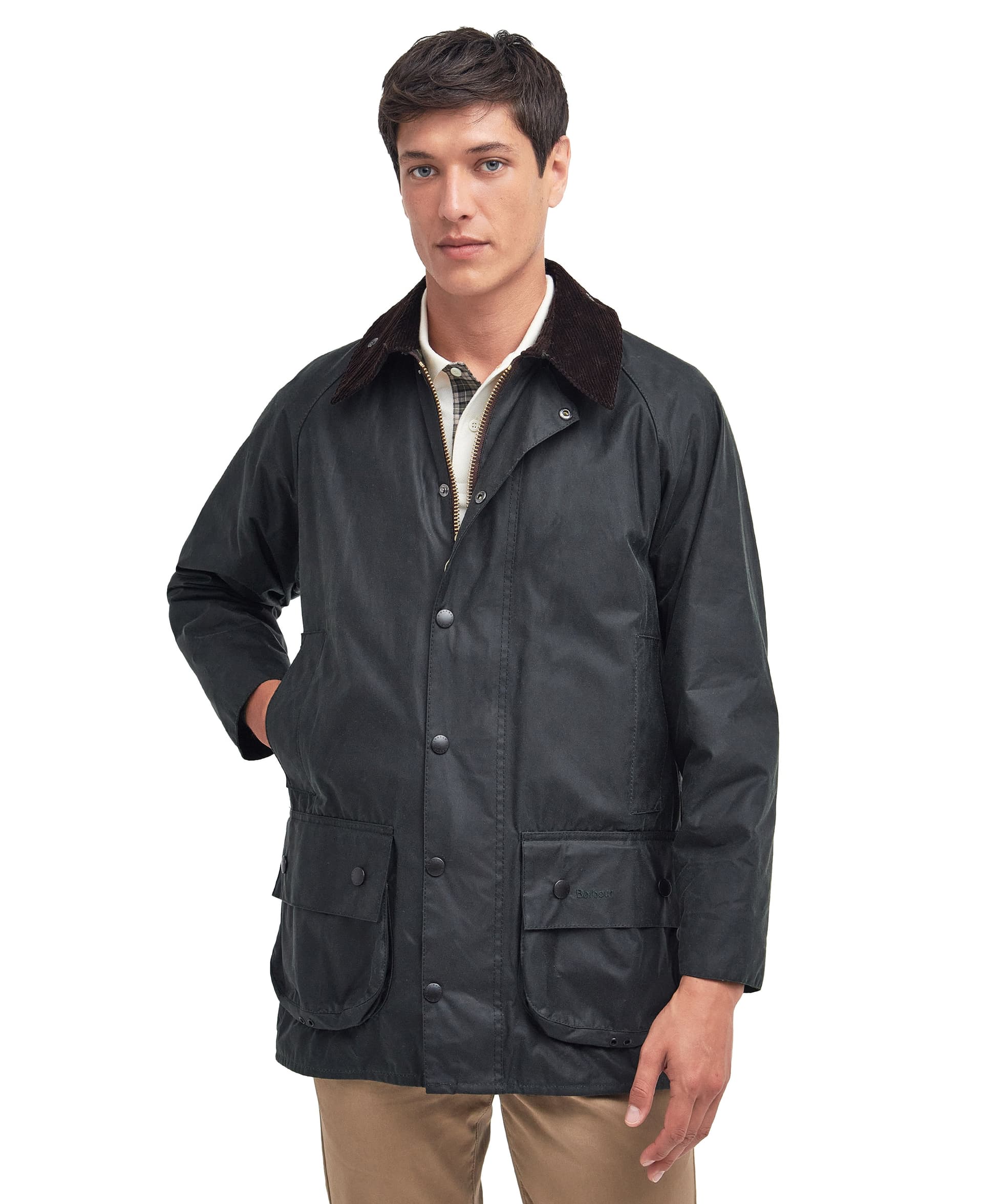 BARBOUR Barbour - Beaufort Wax Jacket MWX0017 MWX SG91 da uomo in Giacche Drestige - Casamassima, commercioVirtuoso.it