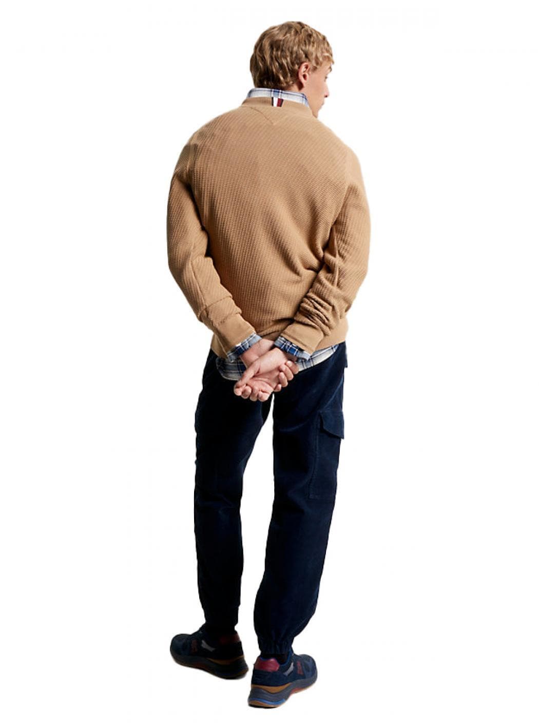 Tommy Hilfiger - Rectangular Structure Crew Nk MW0MW33131 GWJ da uomo in Maglioni Drestige - Casamassima, commercioVirtuoso.it