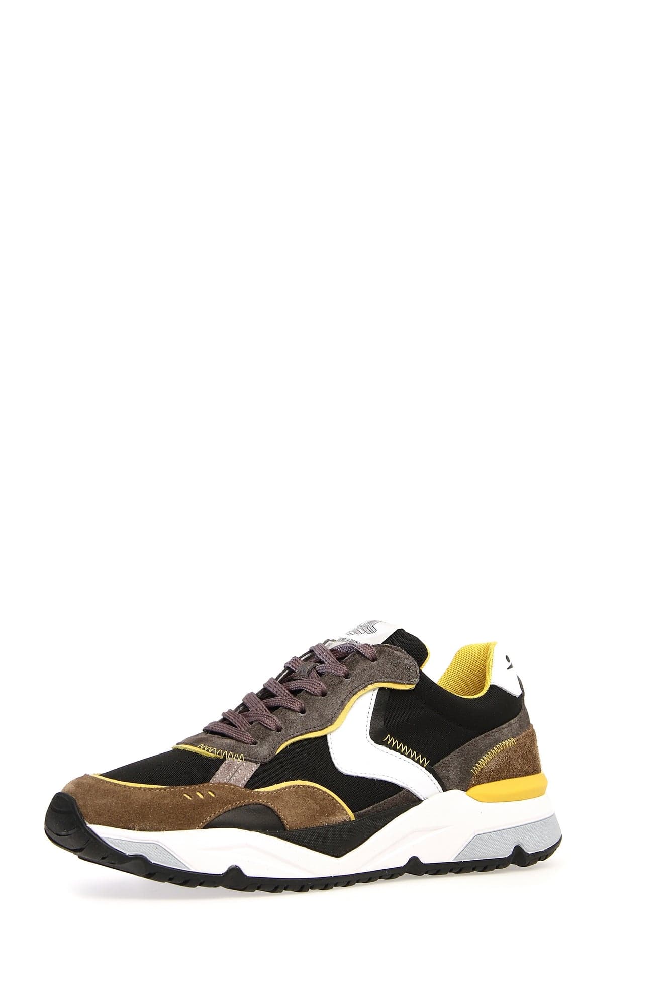 Voile Blanche - Khilian Suede/calf/fabric Nero/gri/fango 0012017956 03 1D33 da uomo in Sneaker casual Drestige - Casamassima, commercioVirtuoso.it