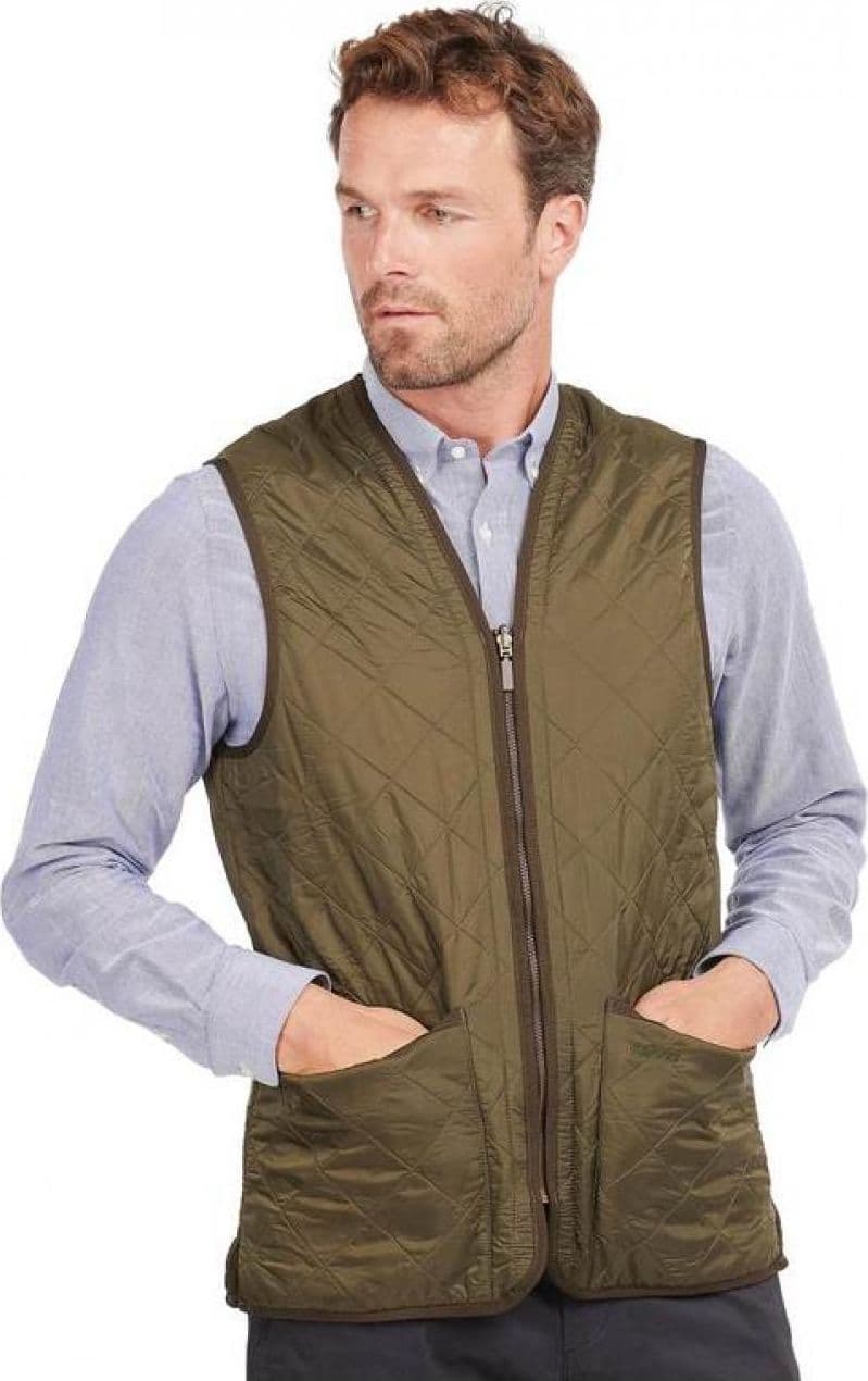 BARBOUR Barbour - Trapunta Interno Polarquilt Waistcoat Zip MLI0002 OL91 da uomo in Gilet Drestige - Casamassima, commercioVirtuoso.it