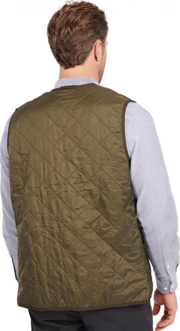 BARBOUR Barbour - Trapunta Interno Polarquilt Waistcoat Zip MLI0002 OL91 da uomo in Gilet Drestige - Casamassima, commercioVirtuoso.it
