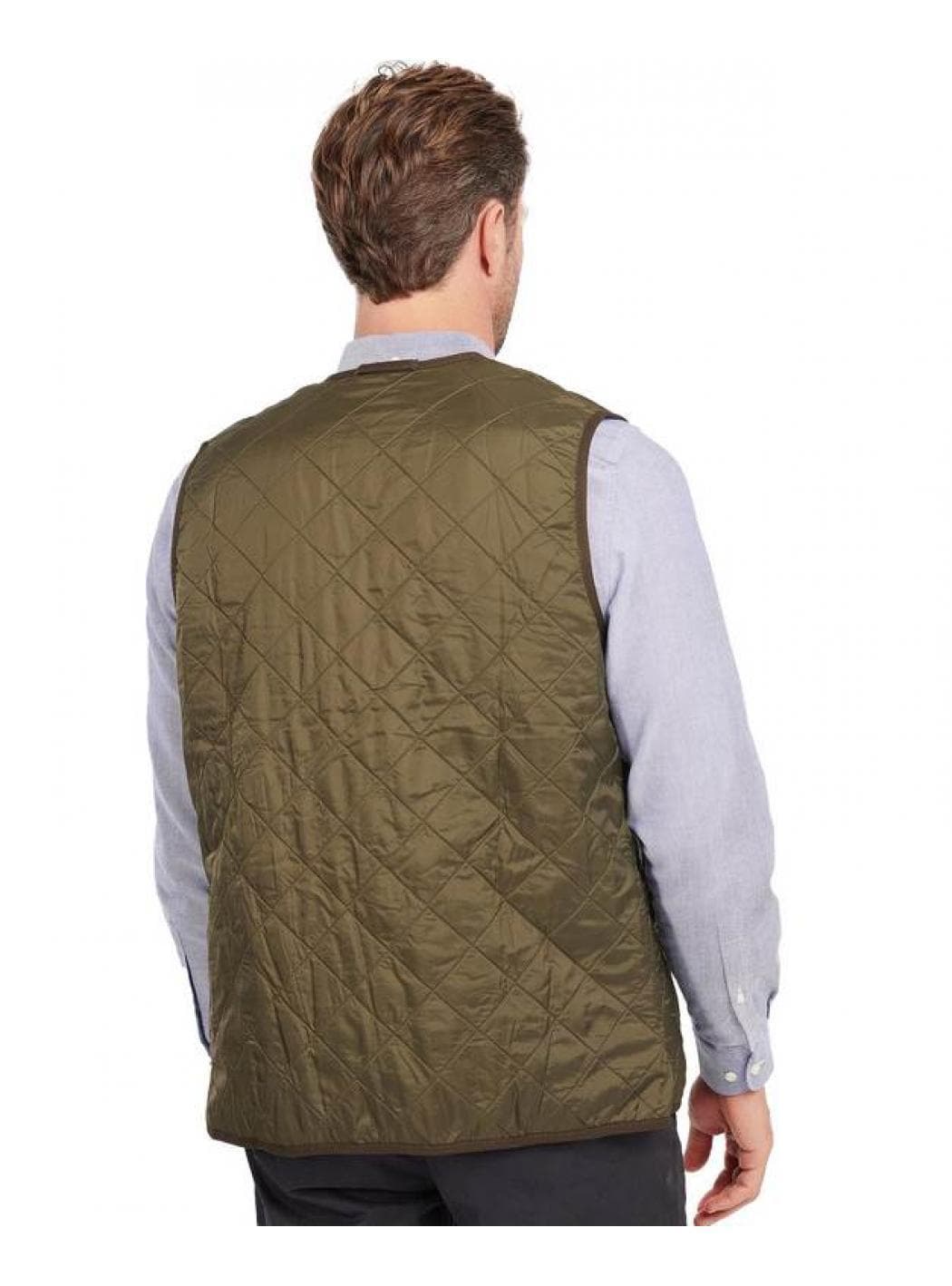BARBOUR Barbour - Trapunta Interno Polarquilt Waistcoat Zip MLI0002 OL91 da uomo in Gilet Drestige - Casamassima, commercioVirtuoso.it