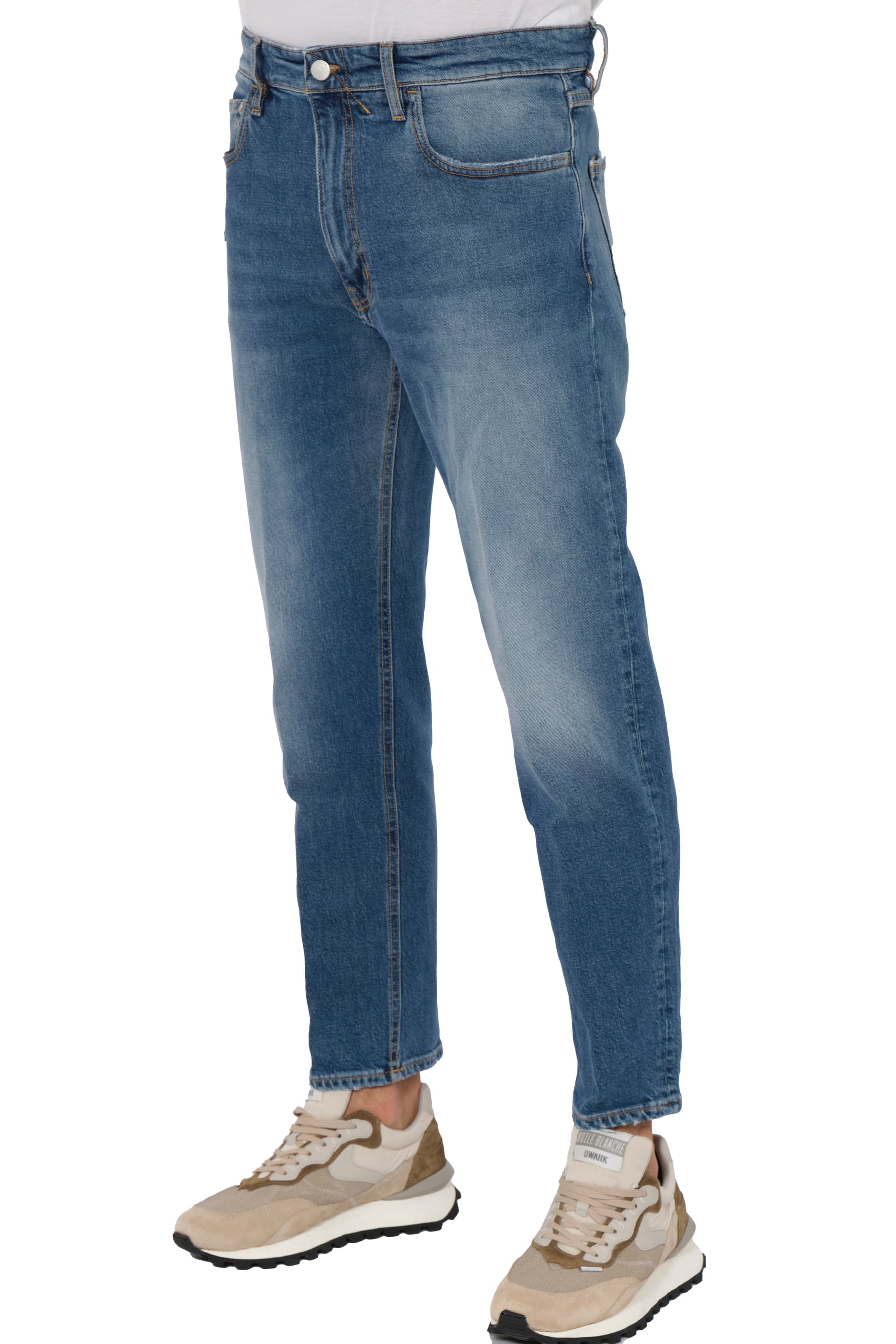 CYCLE Cycle - Doc Regular Straight Ankle Leg Natural 431P527/L324/12 da uomo in Pantaloncini Drestige - Casamassima, commercioVirtuoso.it