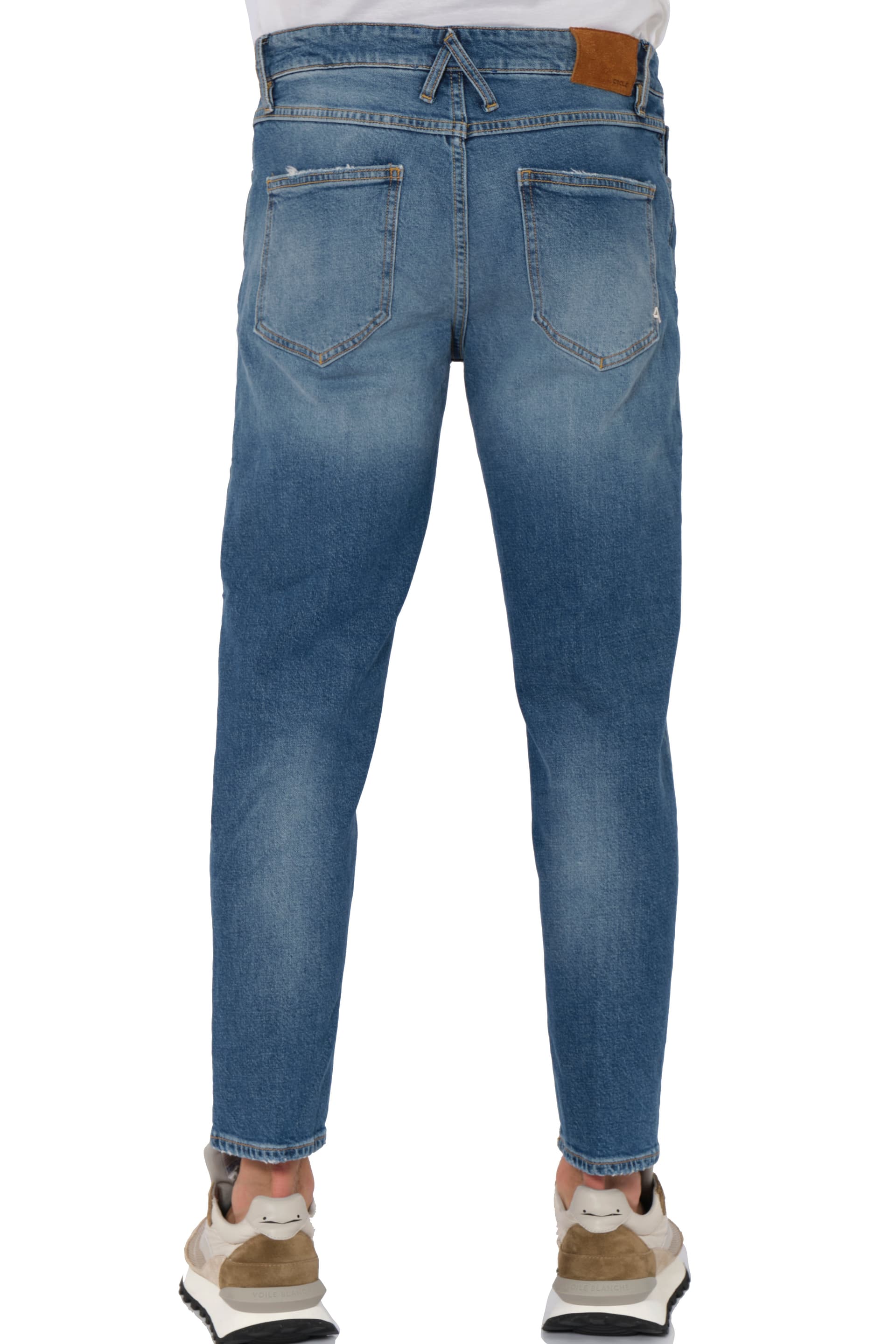 CYCLE Cycle - Doc Regular Straight Ankle Leg Natural 431P527/L324/12 da uomo in Pantaloncini Drestige - Casamassima, commercioVirtuoso.it