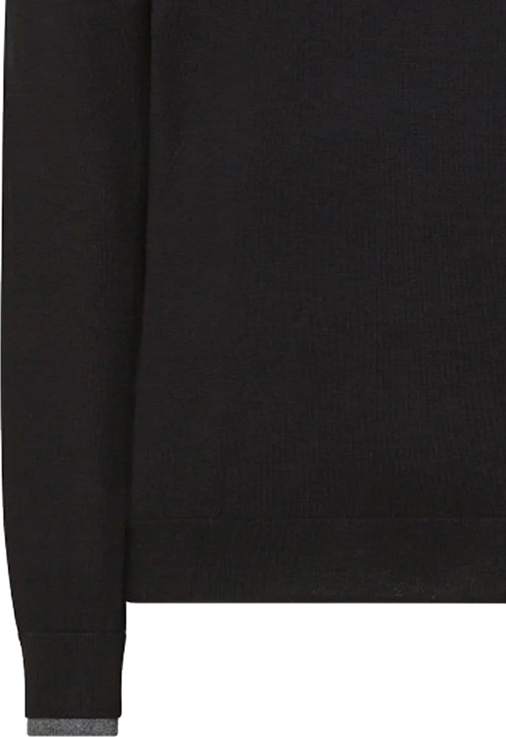 SUN68 Sun68 - Round Double Rib Sottile Doppio Bordo Collo E Maniche K43106 11 NERO da uomo in Felpe senza cappuccio Drestige - Casamassima, commercioVirtuoso.it
