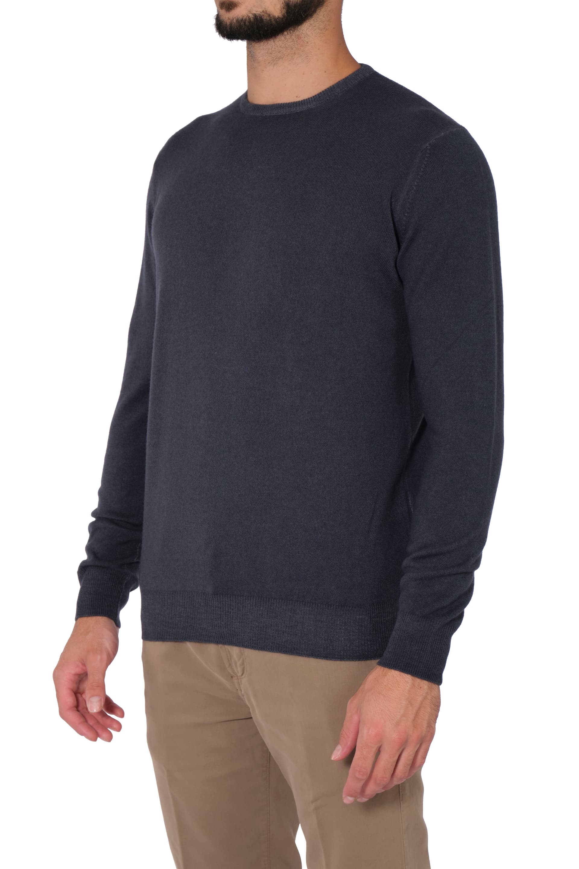 FILINTRAMA Filintrama - Paricollo GC1ML WSC12V 970 BLU da uomo in T-shirt Drestige - Casamassima, commercioVirtuoso.it