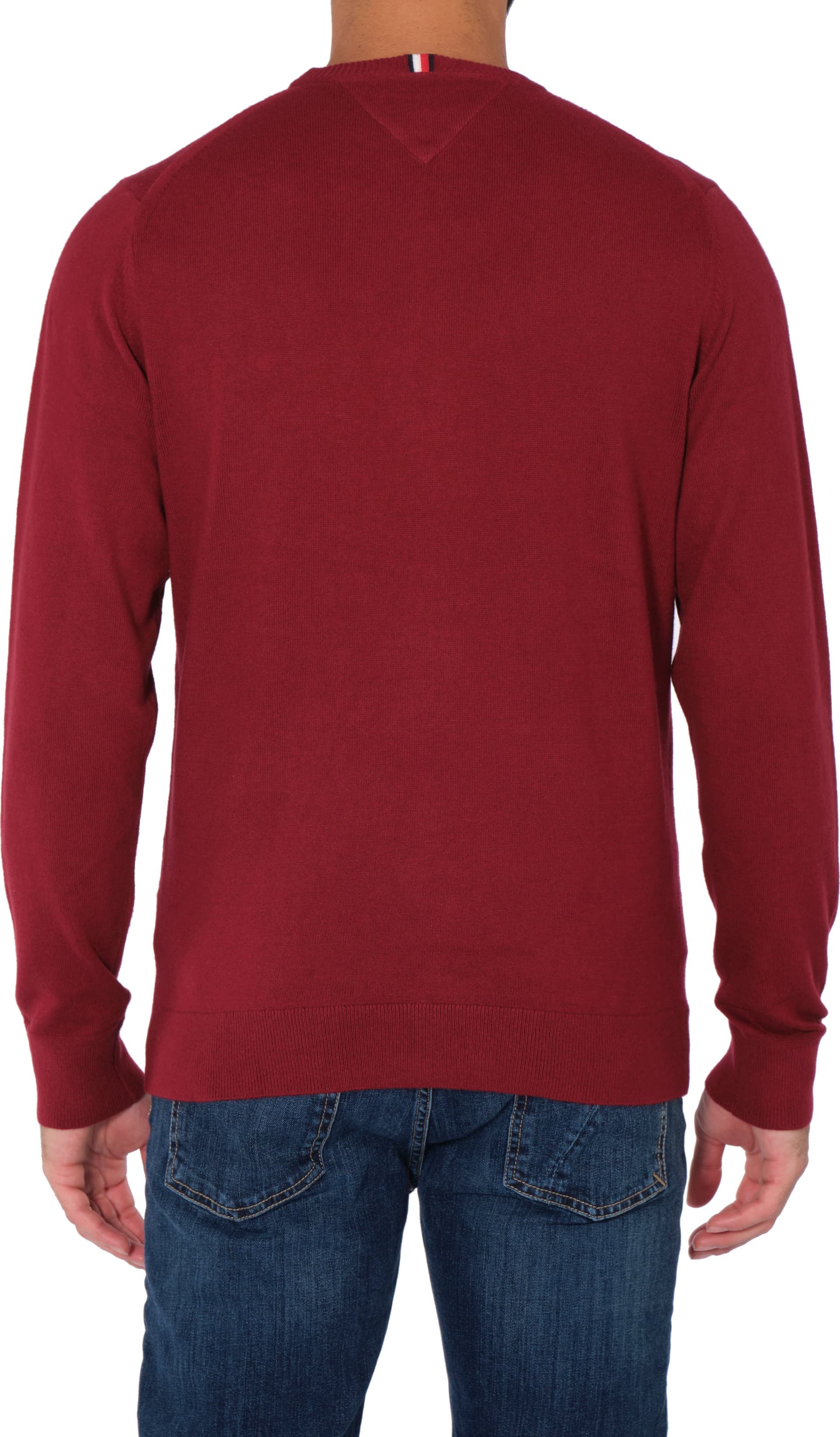 Tommy Hilfiger - Paricollo Deep Rouge MW0MW28046 XJS BORD da uomo in Maglioni Drestige - Casamassima, commercioVirtuoso.it