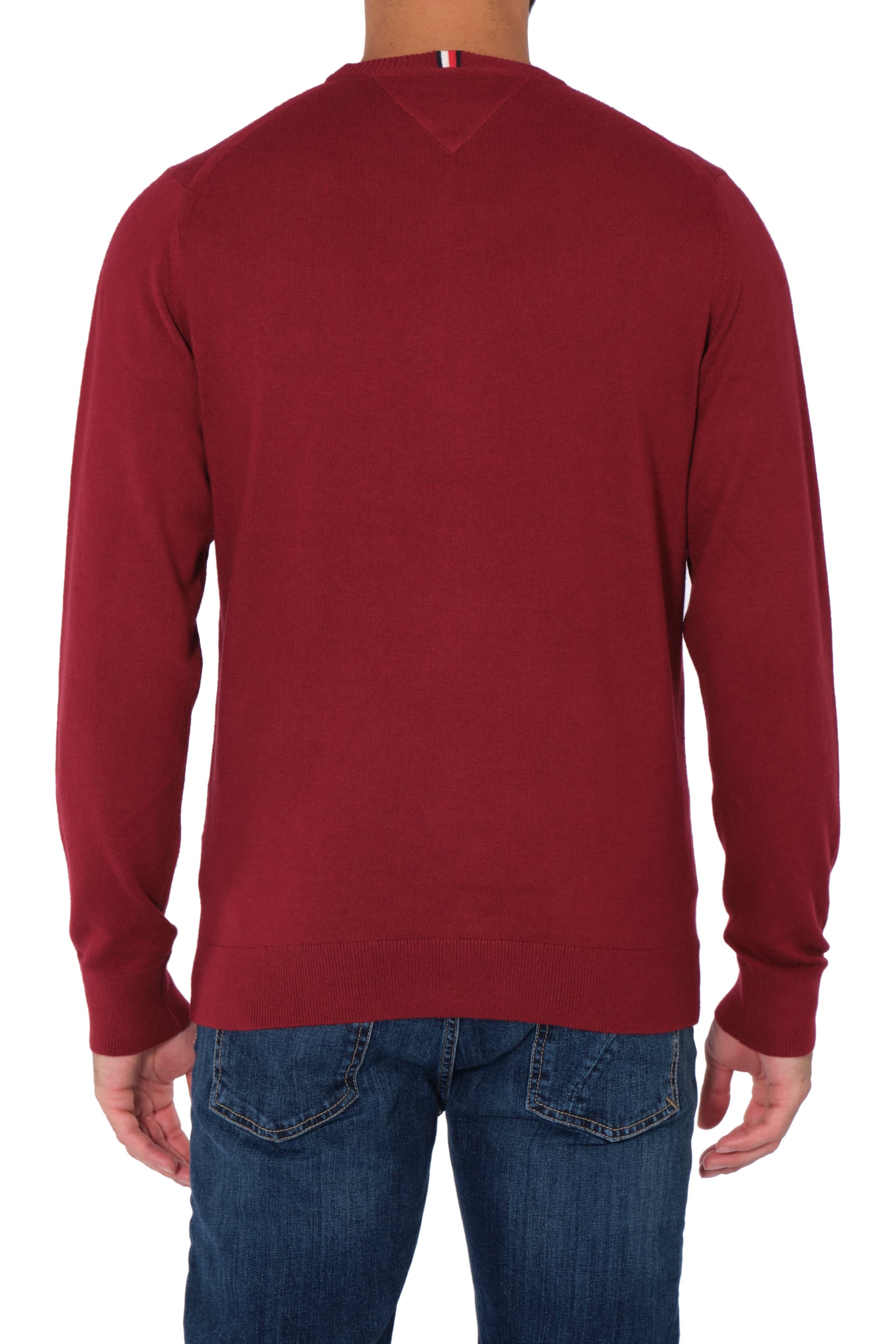 Tommy Hilfiger - Paricollo Deep Rouge MW0MW28046 XJS BORD da uomo in Maglioni Drestige - Casamassima, commercioVirtuoso.it