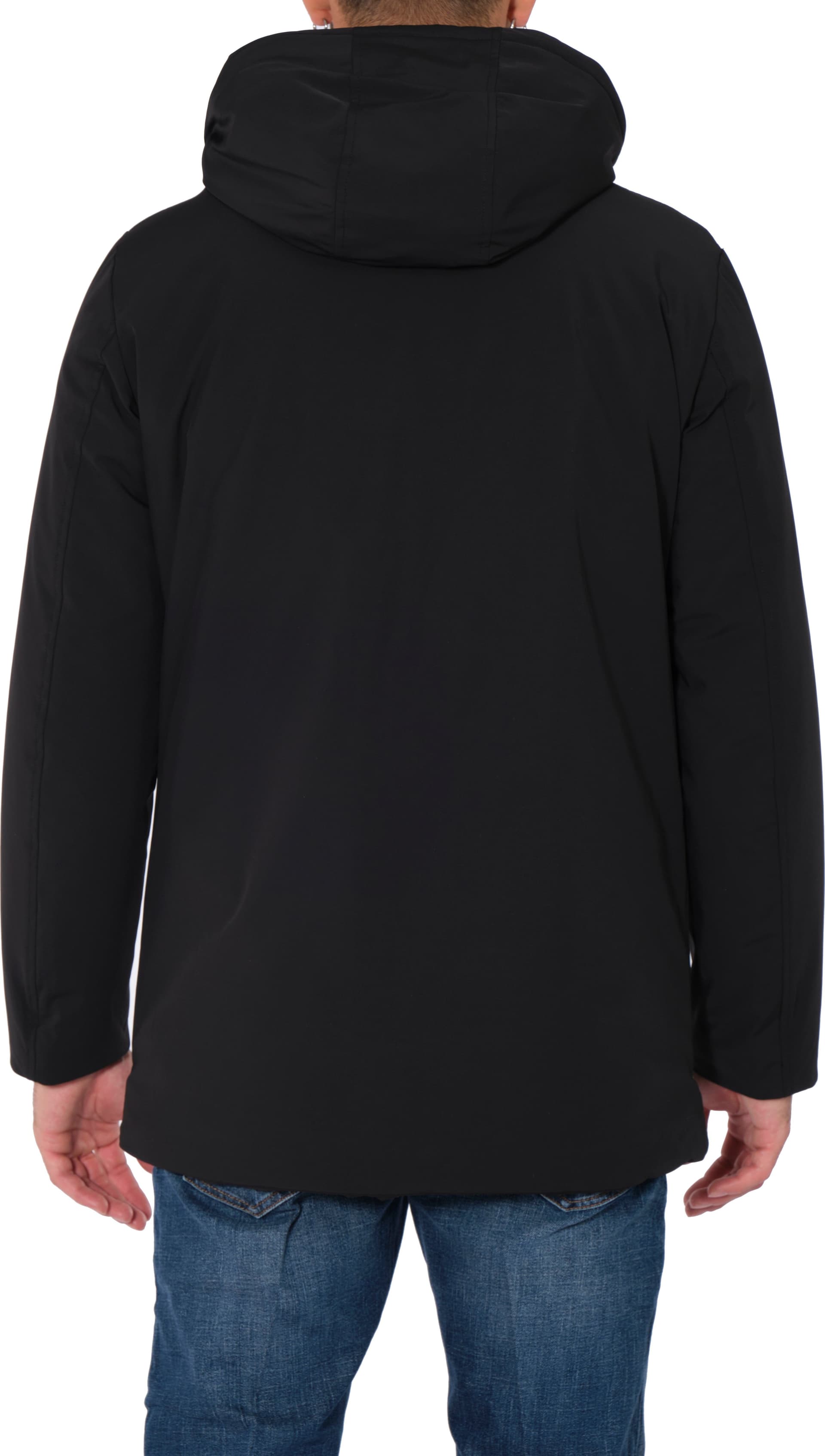 HESKIMO Heskimo - Giubbino Lungo Con Capp. Softshell HE544006 NER da uomo in Giacche Drestige - Casamassima, commercioVirtuoso.it