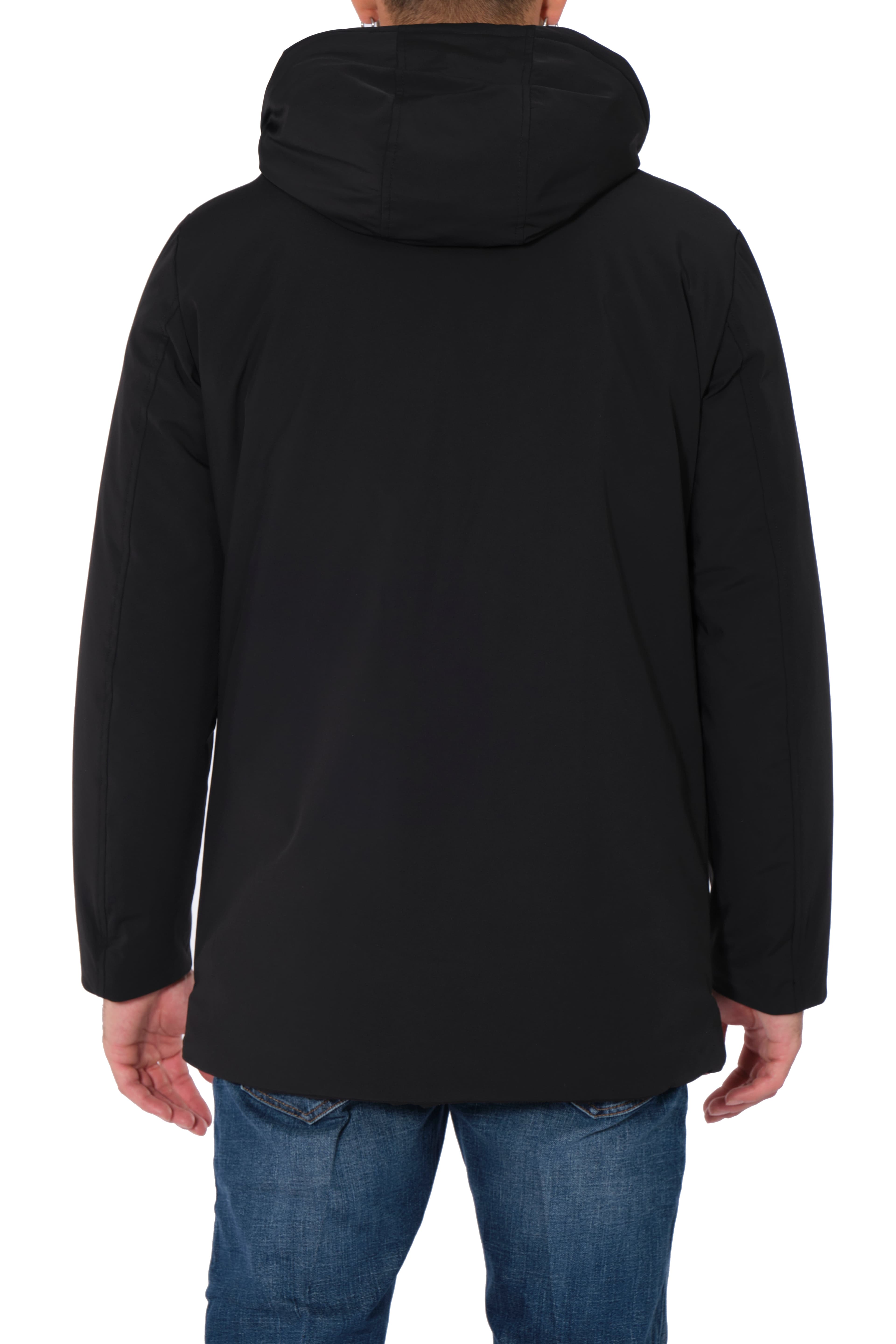 HESKIMO Heskimo - Giubbino Lungo Con Capp. Softshell HE544006 NER da uomo in Giacche Drestige - Casamassima, commercioVirtuoso.it