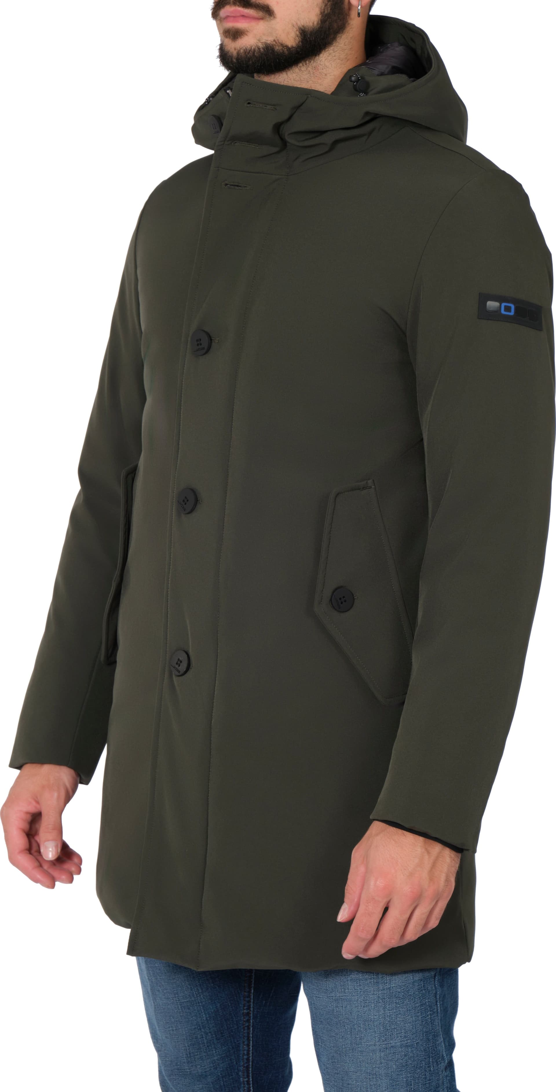 UP TO BE Up To Be - Parka Con Cappuccio+bottoni URANUS 670 MIL da uomo in Giacche sportive e tecniche Drestige - Casamassima, commercioVirtuoso.it