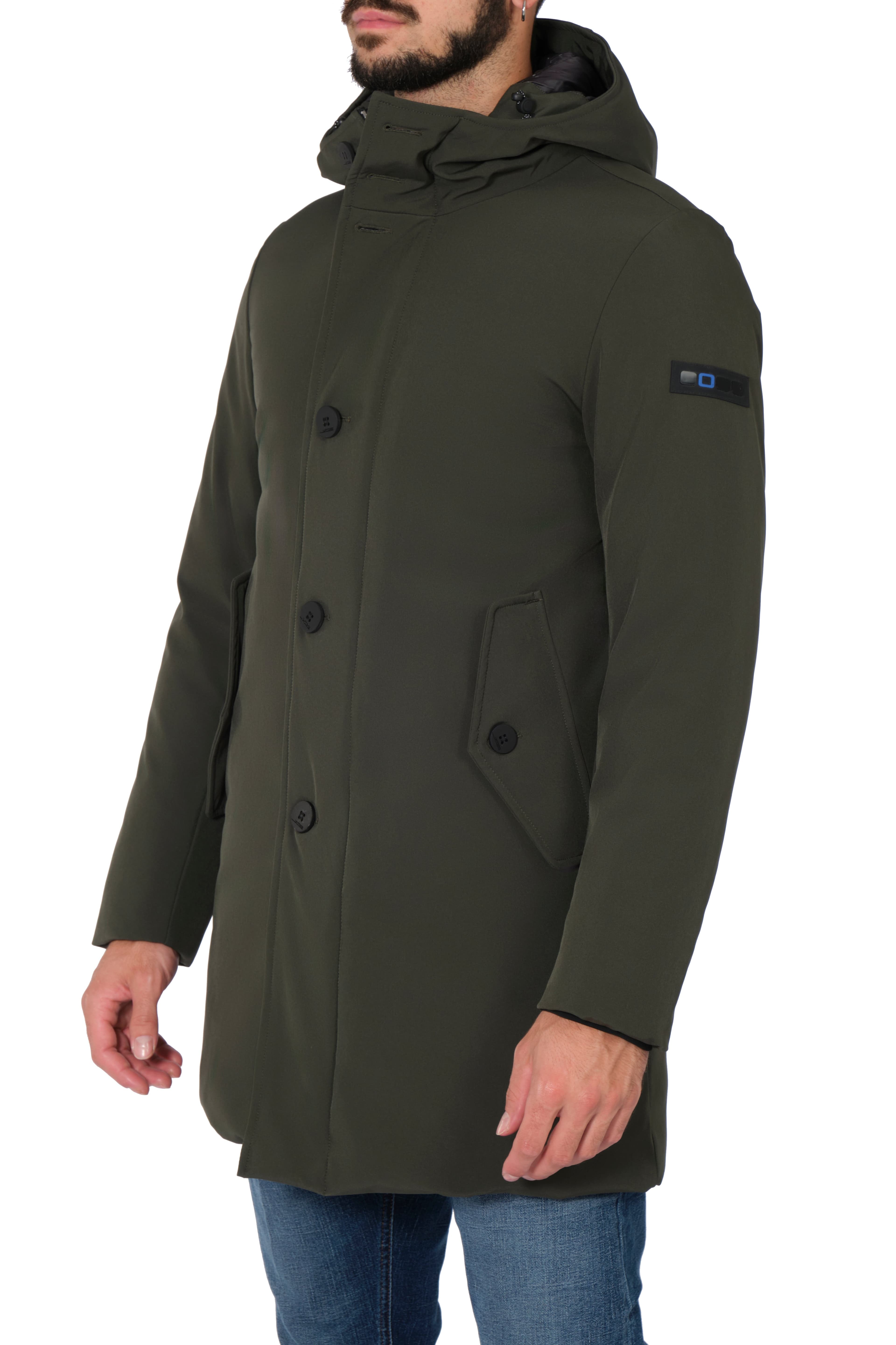 UP TO BE Up To Be - Parka Con Cappuccio+bottoni URANUS 670 MIL da uomo in Giacche sportive e tecniche Drestige - Casamassima, commercioVirtuoso.it