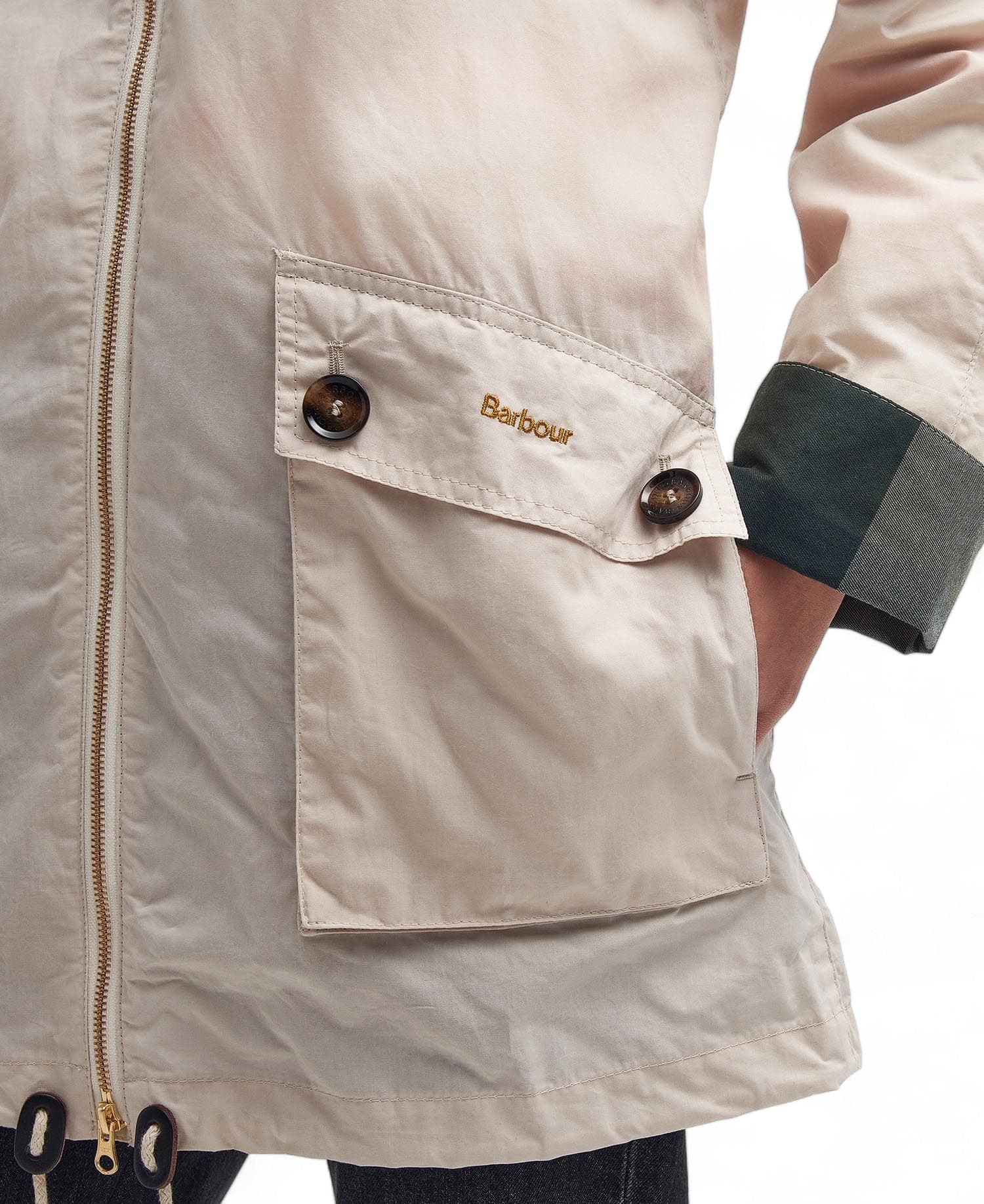 BARBOUR Barbour - Keldy Showerproof LSP0151 ST51 BEIGE da donna in Giacche Drestige - Casamassima, commercioVirtuoso.it