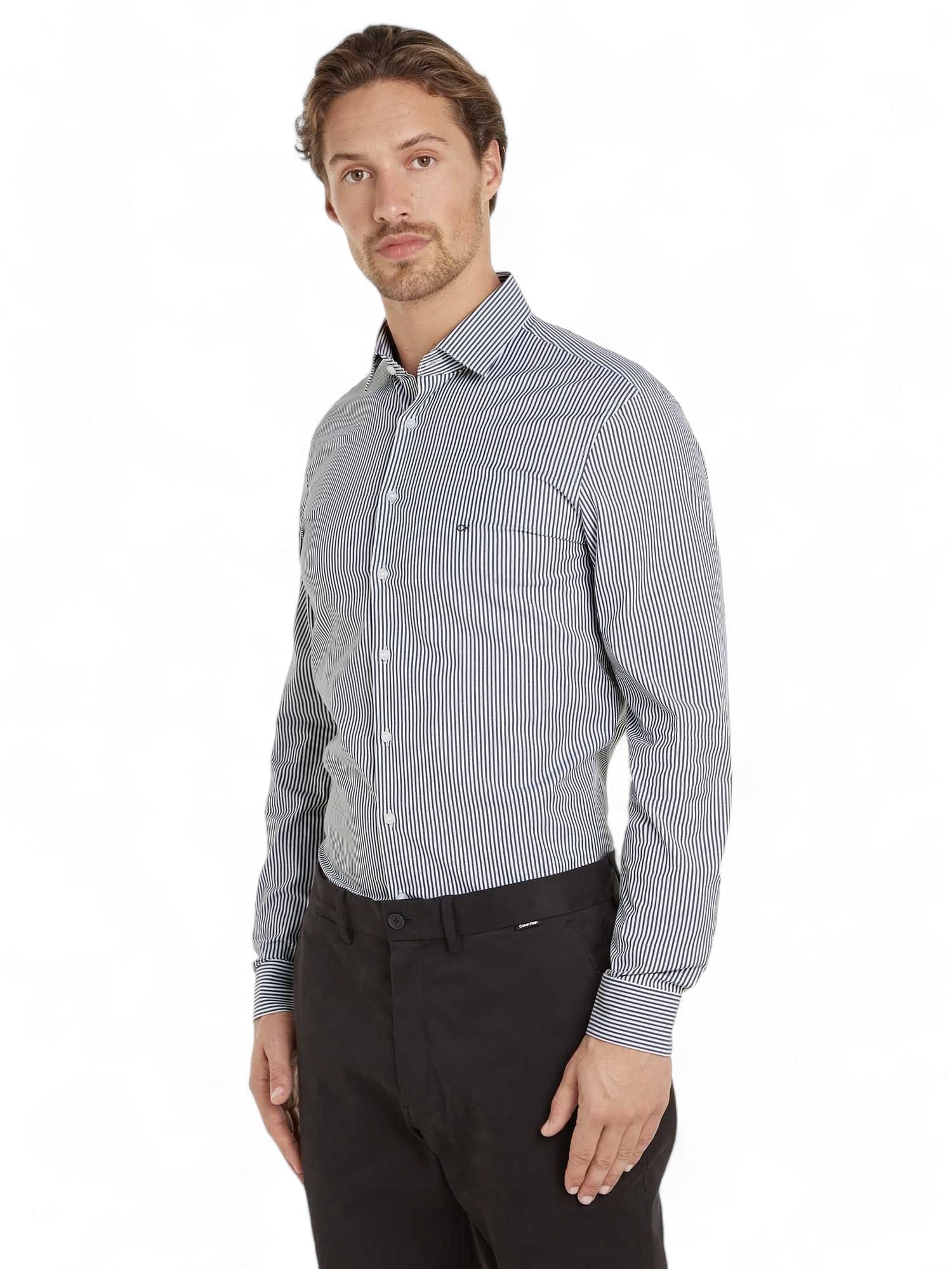 calvin klein Camicia Uomo Calvin Klein K10K113161GHW da uomo in Camicie casual Drestige - Casamassima, commercioVirtuoso.it