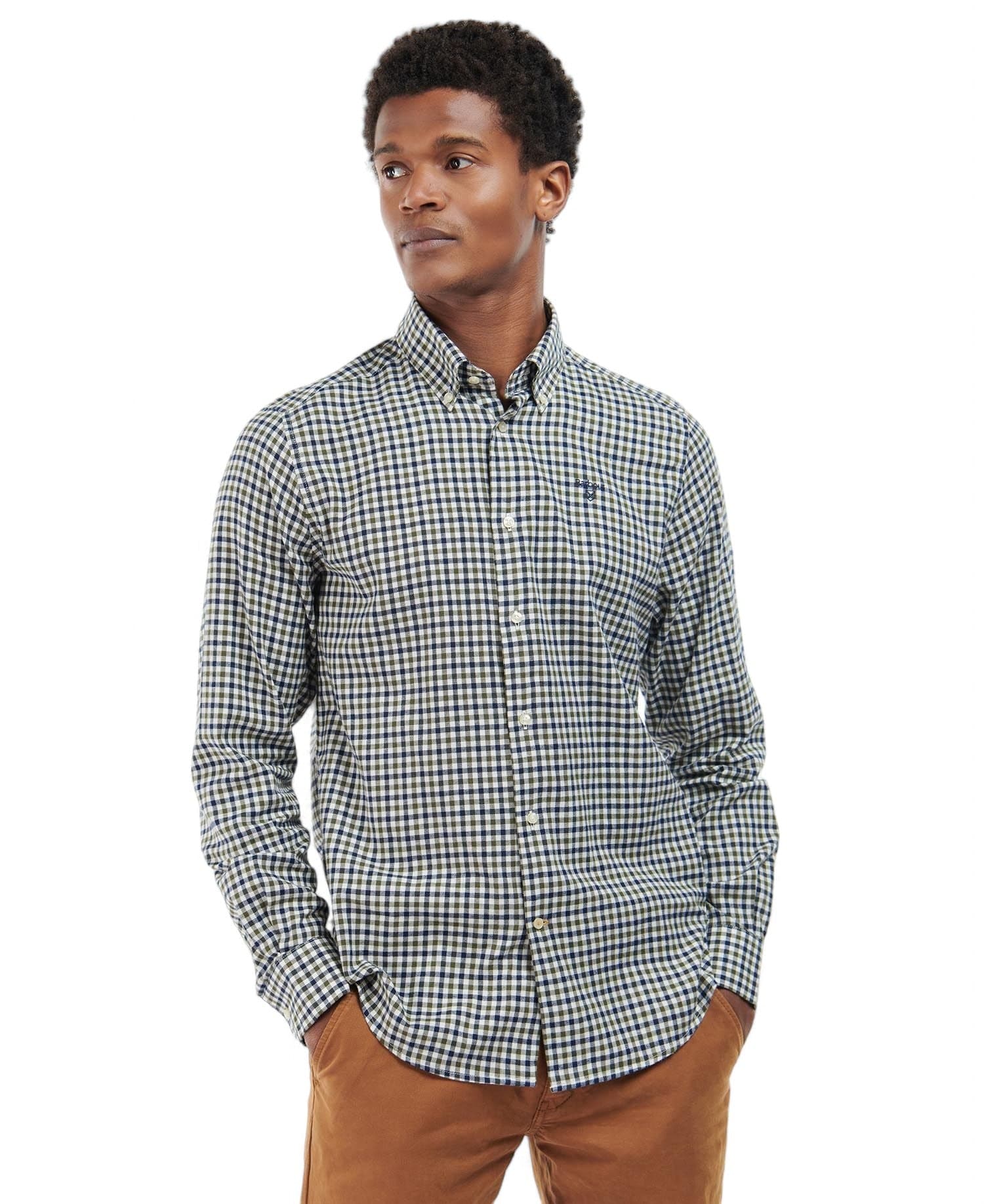 BARBOUR Camicia Uomo Barbour MSH5242 MSH 0L51 da uomo in Camicie casual Drestige - Casamassima, commercioVirtuoso.it