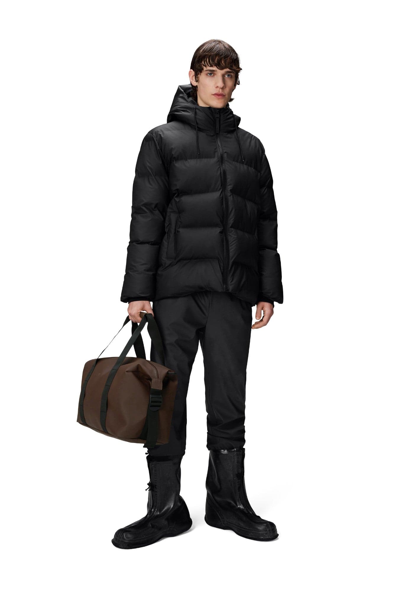 RAINS Giubbino Uomo Rains 15120 BLACK da uomo in Giacche impermeabili Drestige - Casamassima, commercioVirtuoso.it