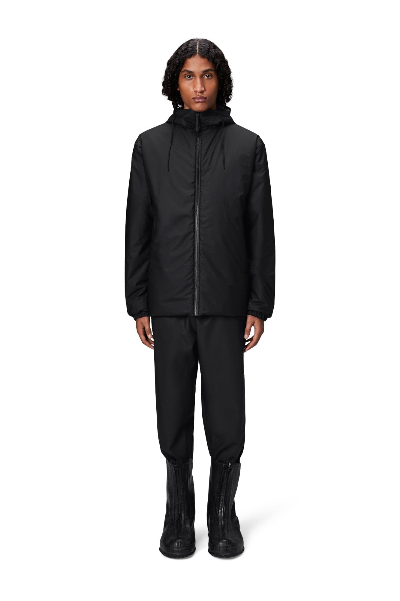 RAINS Giubbino Uomo Rains 15770 BLACK da uomo in Giacche impermeabili Drestige - Casamassima, commercioVirtuoso.it