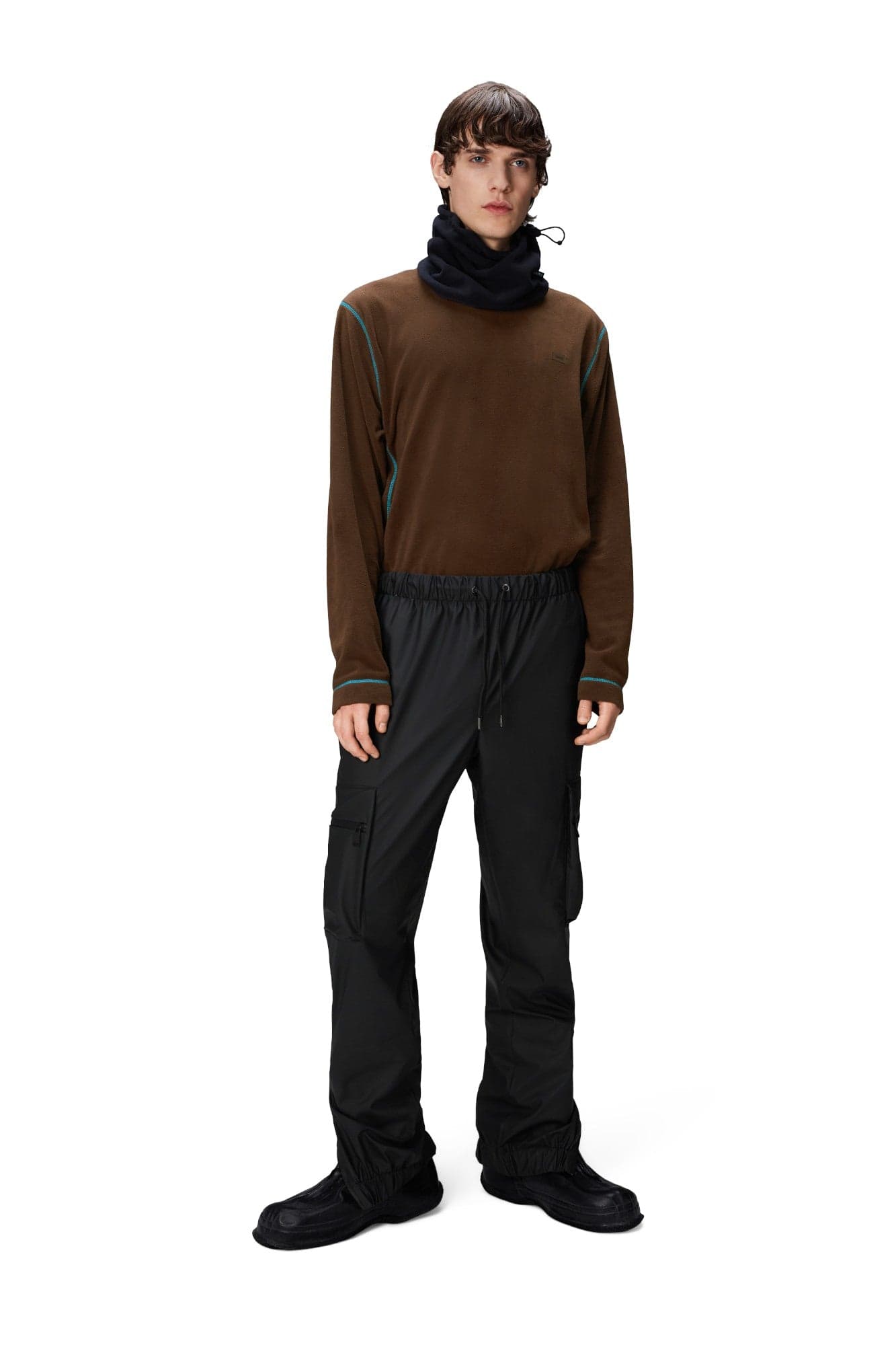 RAINS Pantalone Uomo Rains 18850 BLACK da uomo in Pantaloni impermeabili Drestige - Casamassima, commercioVirtuoso.it