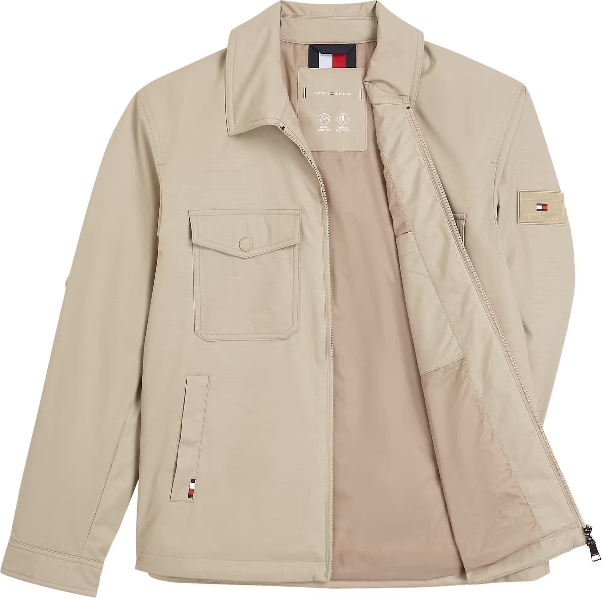 Tommy Hilfiger Giubbino Uomo MW0MW37646 RBT BEI da uomo in Giacche Drestige - Casamassima, commercioVirtuoso.it