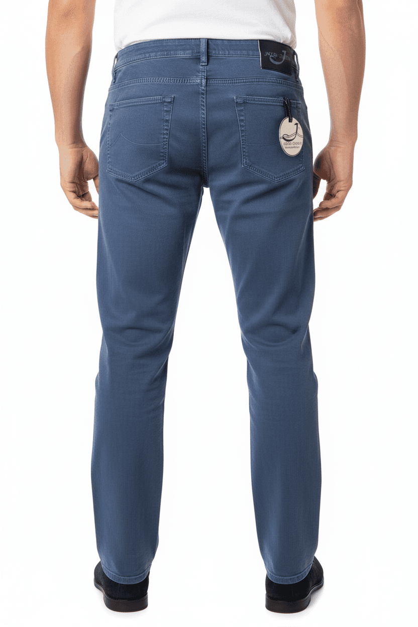 Pantalone uomo Jacob Cohen - PW622 Vintage Cotone Blu scuro Made in Italy in Pantaloni Couture - Sestu, commercioVirtuoso.it