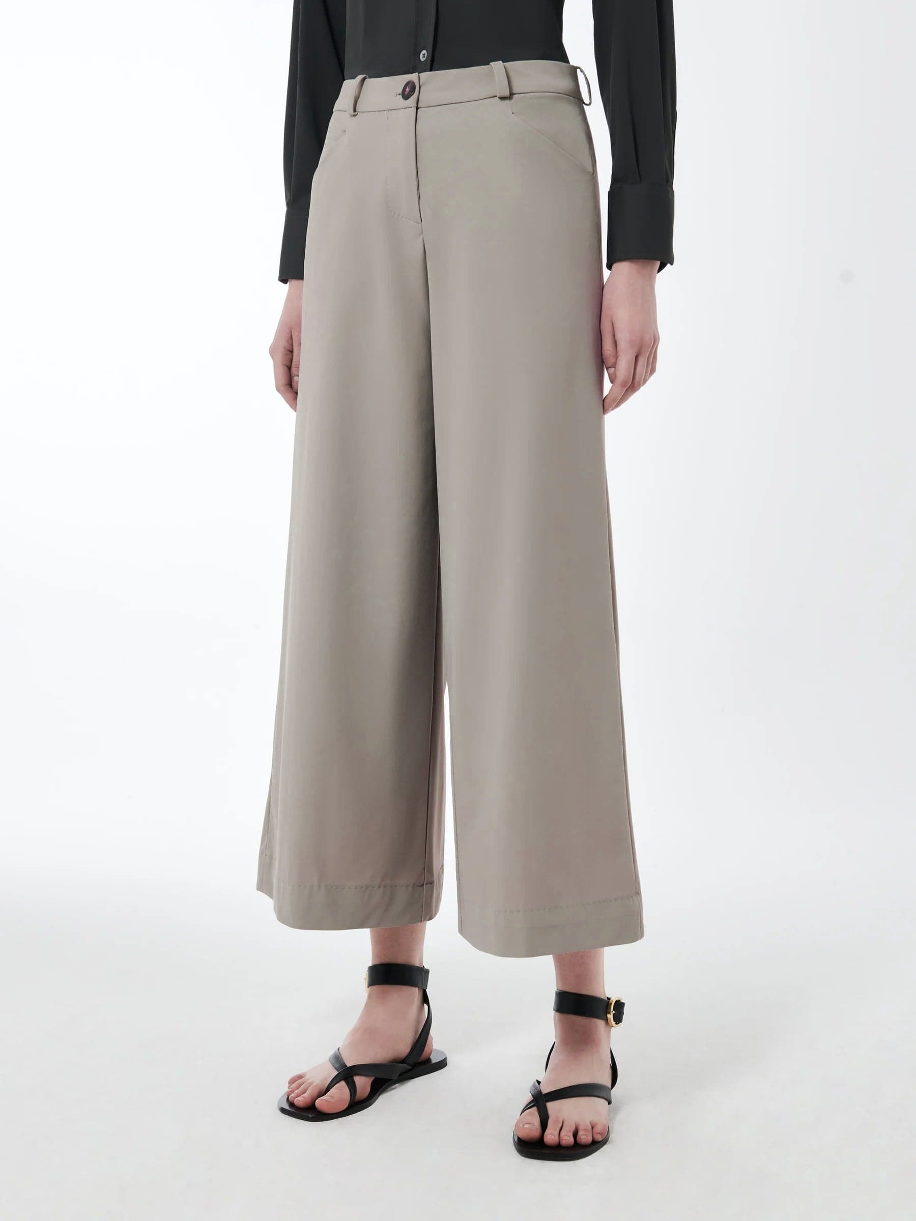 RRD Pantalone Donna Rrd 25853 85 WHITE SAND da donna in Pantaloni Drestige - Casamassima, commercioVirtuoso.it
