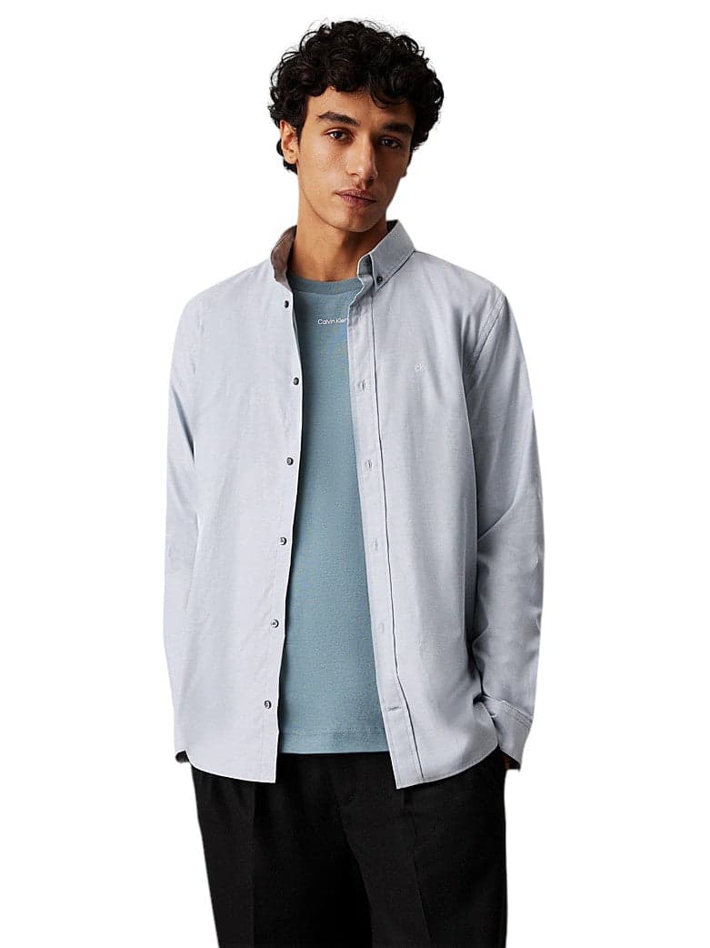 calvin klein Camicia Uomo Calvin Klein K10K113614 CK2 da uomo in Camicie casual Drestige - Casamassima, commercioVirtuoso.it