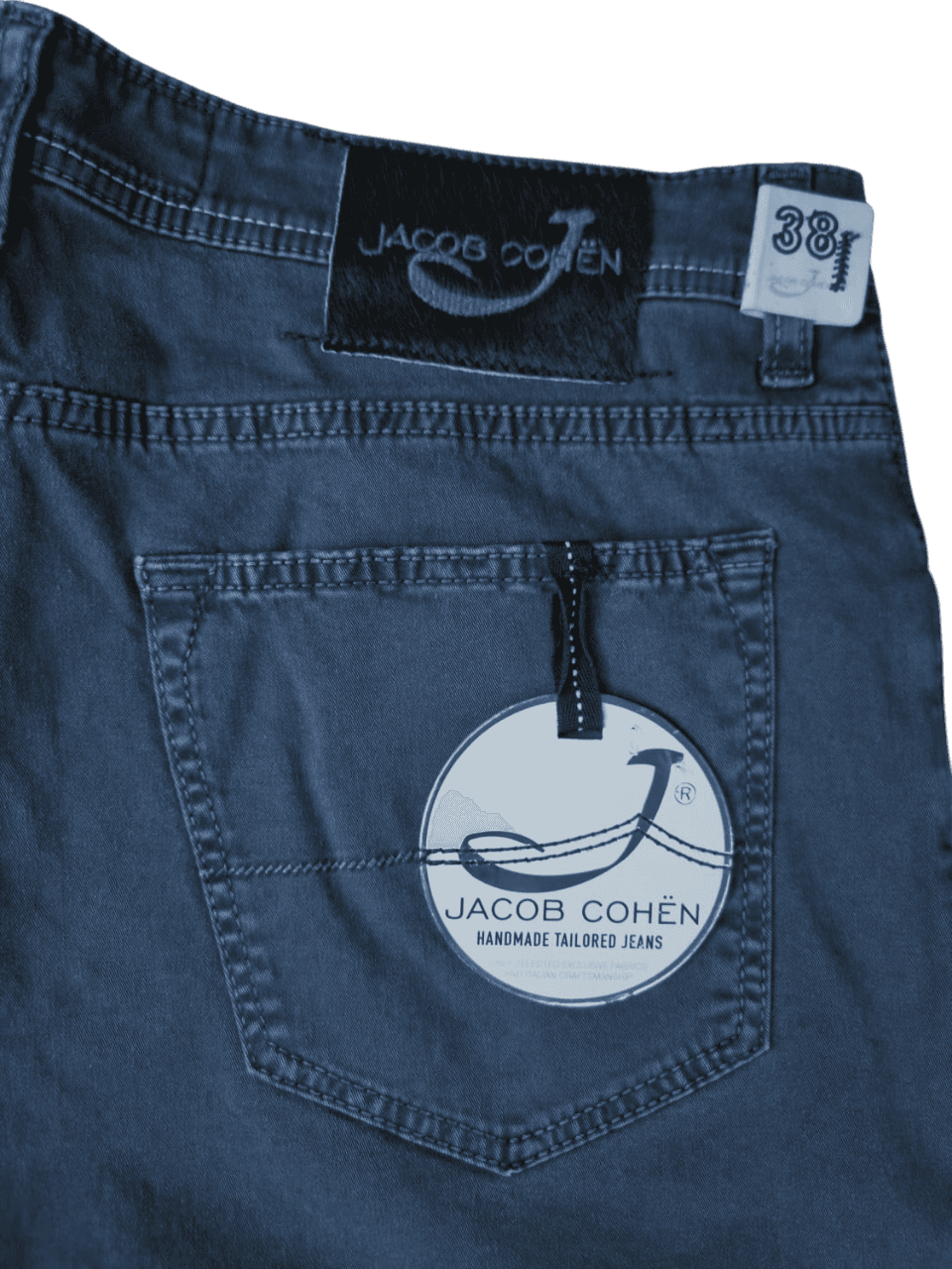 Pantalone uomo Jacob Cohen - PW622 Vintage Cotone Blu scuro Made in Italy in Pantaloni Couture - Sestu, commercioVirtuoso.it