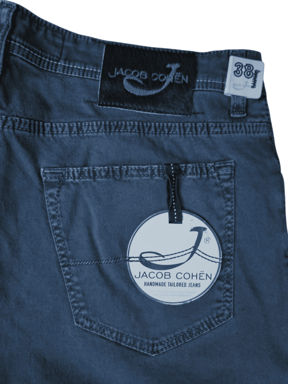 Pantalone uomo Jacob Cohen - PW622 Vintage Cotone Blu scuro Made in Italy in Pantaloni Couture - Sestu, commercioVirtuoso.it