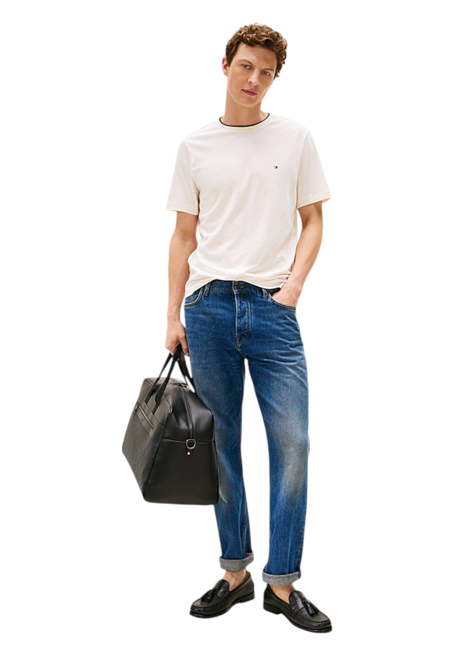 Tommy Hilfiger T-shirt Uomo MW0MW39368 Z00 da uomo in T-shirt Drestige - Casamassima, commercioVirtuoso.it