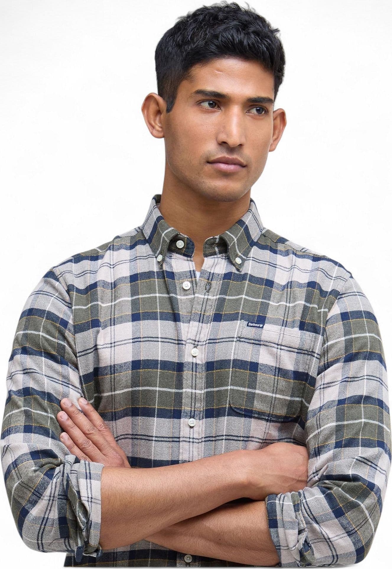 BARBOUR Camicia Uomo Barbour MSH5014 TN16 da uomo in Camicie casual Drestige - Casamassima, commercioVirtuoso.it