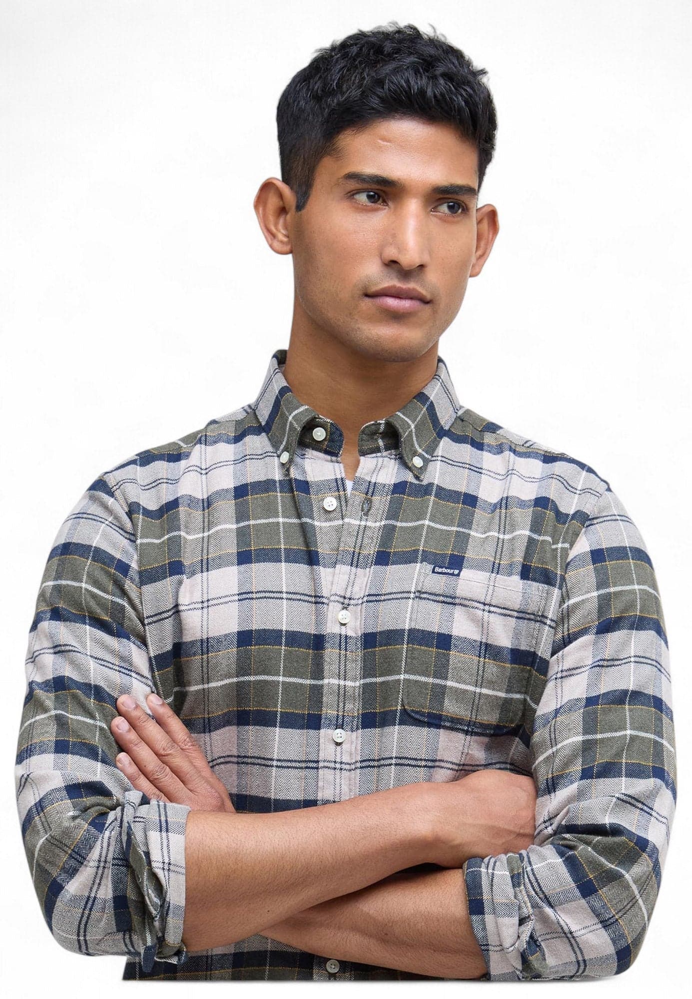 BARBOUR Camicia Uomo Barbour MSH5014 TN16 da uomo in Camicie casual Drestige - Casamassima, commercioVirtuoso.it