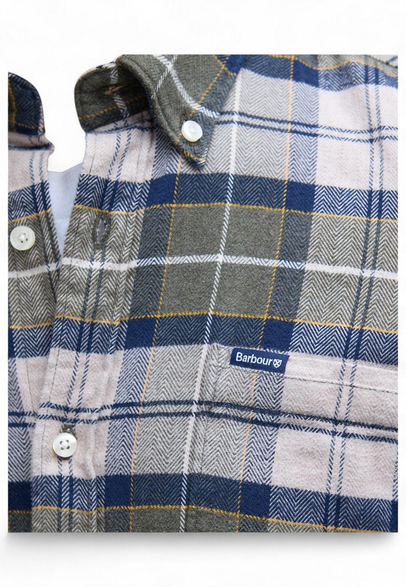 BARBOUR Camicia Uomo Barbour MSH5014 TN16 da uomo in Camicie casual Drestige - Casamassima, commercioVirtuoso.it
