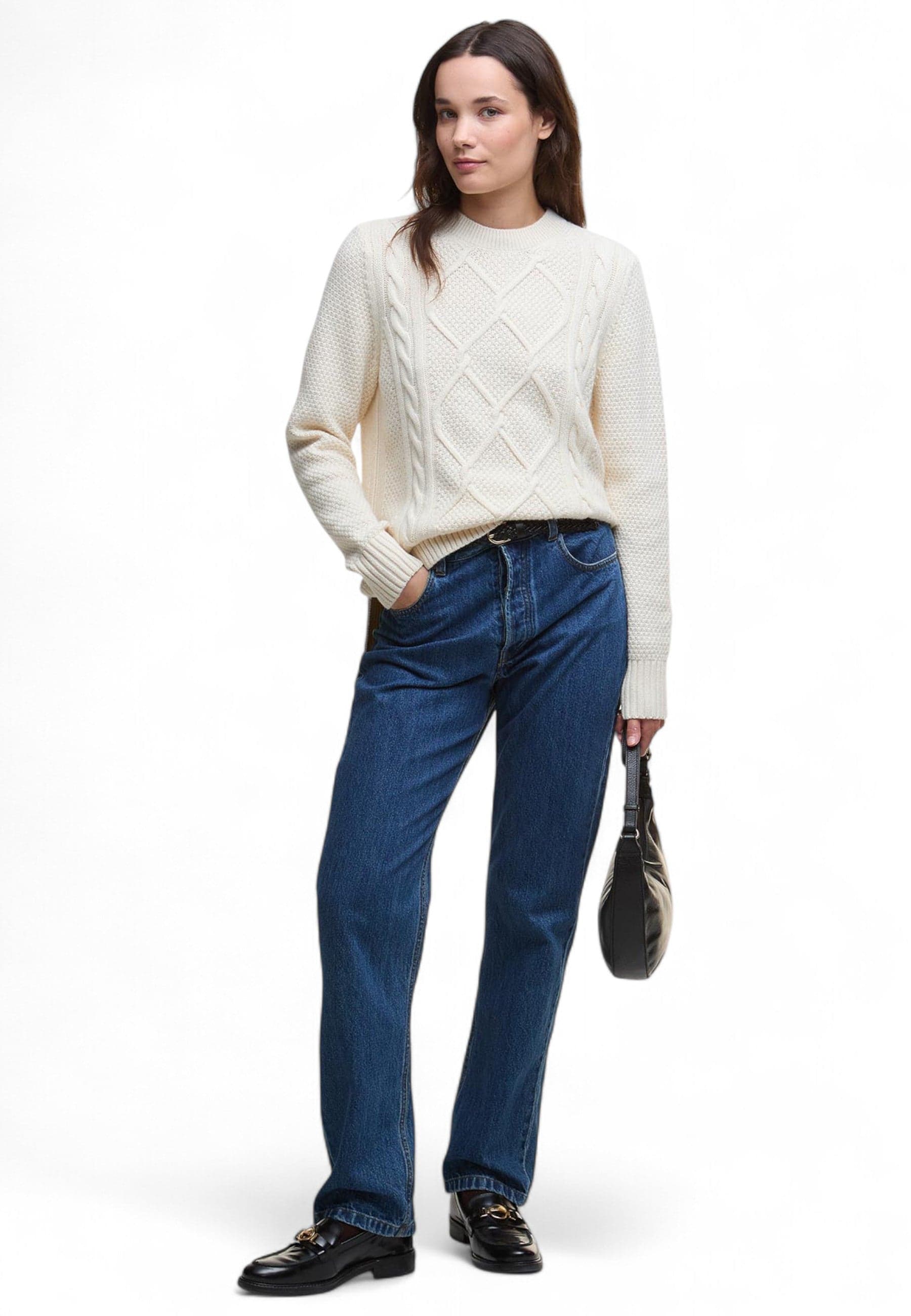 BARBOUR Maglia Donna Barbour LKN1572 WH51 da donna in Giacche Drestige - Casamassima, commercioVirtuoso.it