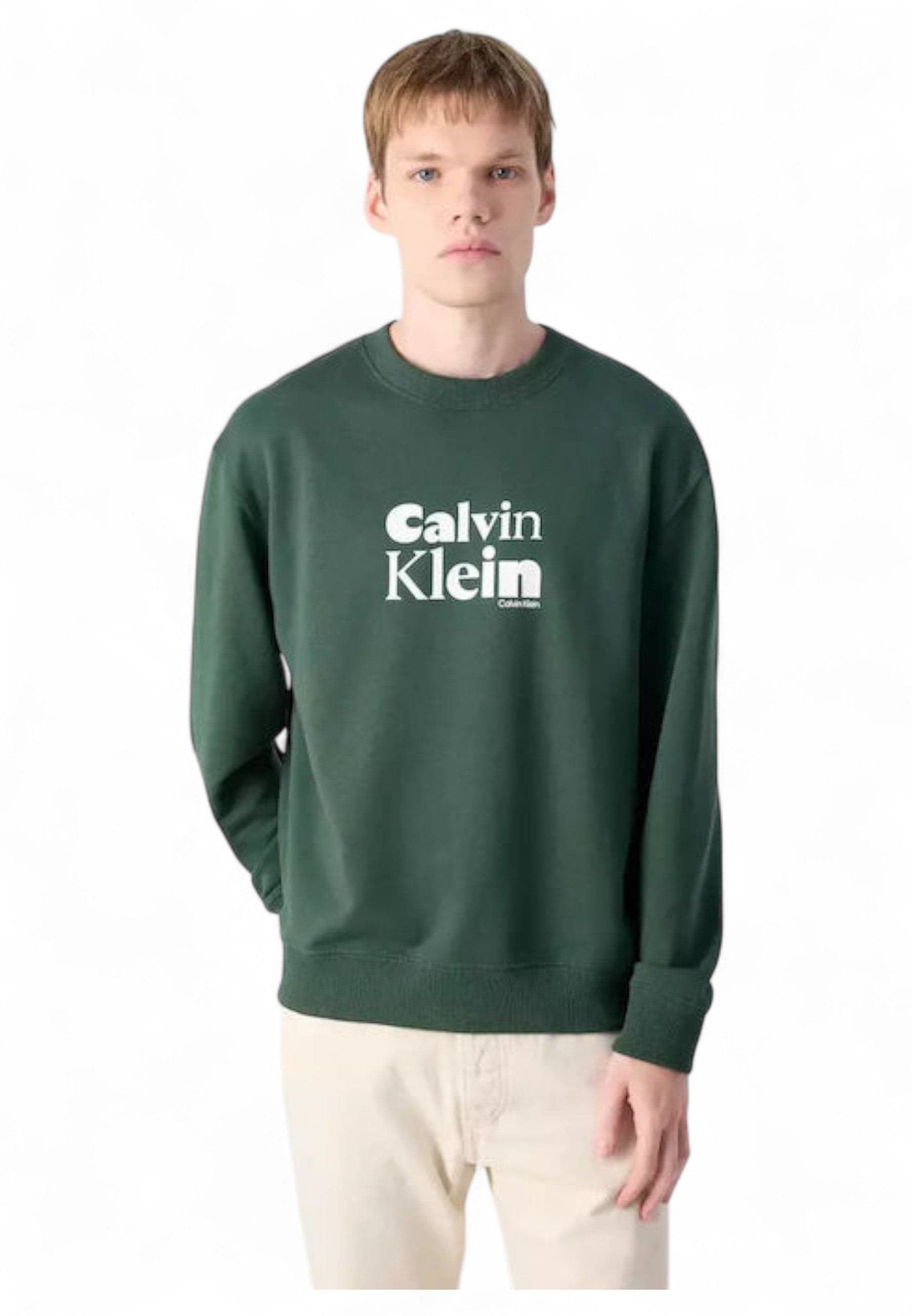calvin klein Felpa Uomo Calvin Klein LV04LD242G LLG da uomo in Felpe con cappuccio Drestige - Casamassima, commercioVirtuoso.it