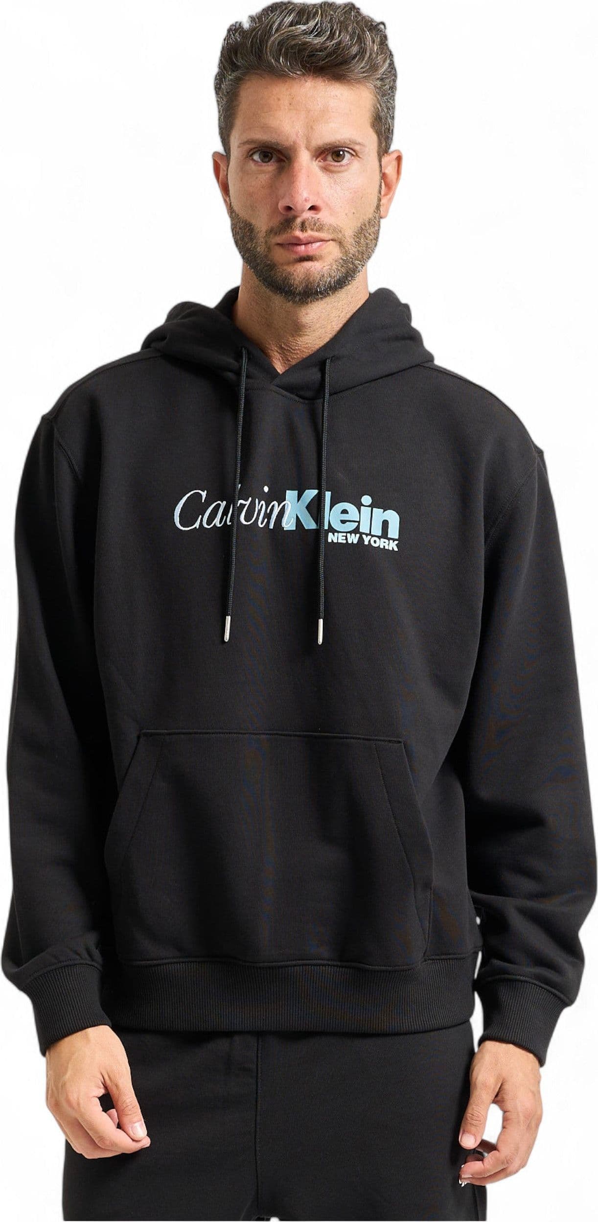 calvin klein Felpa Uomo Calvin Klein LV04LD241GUB1 da uomo in Felpe con cappuccio Drestige - Casamassima, commercioVirtuoso.it