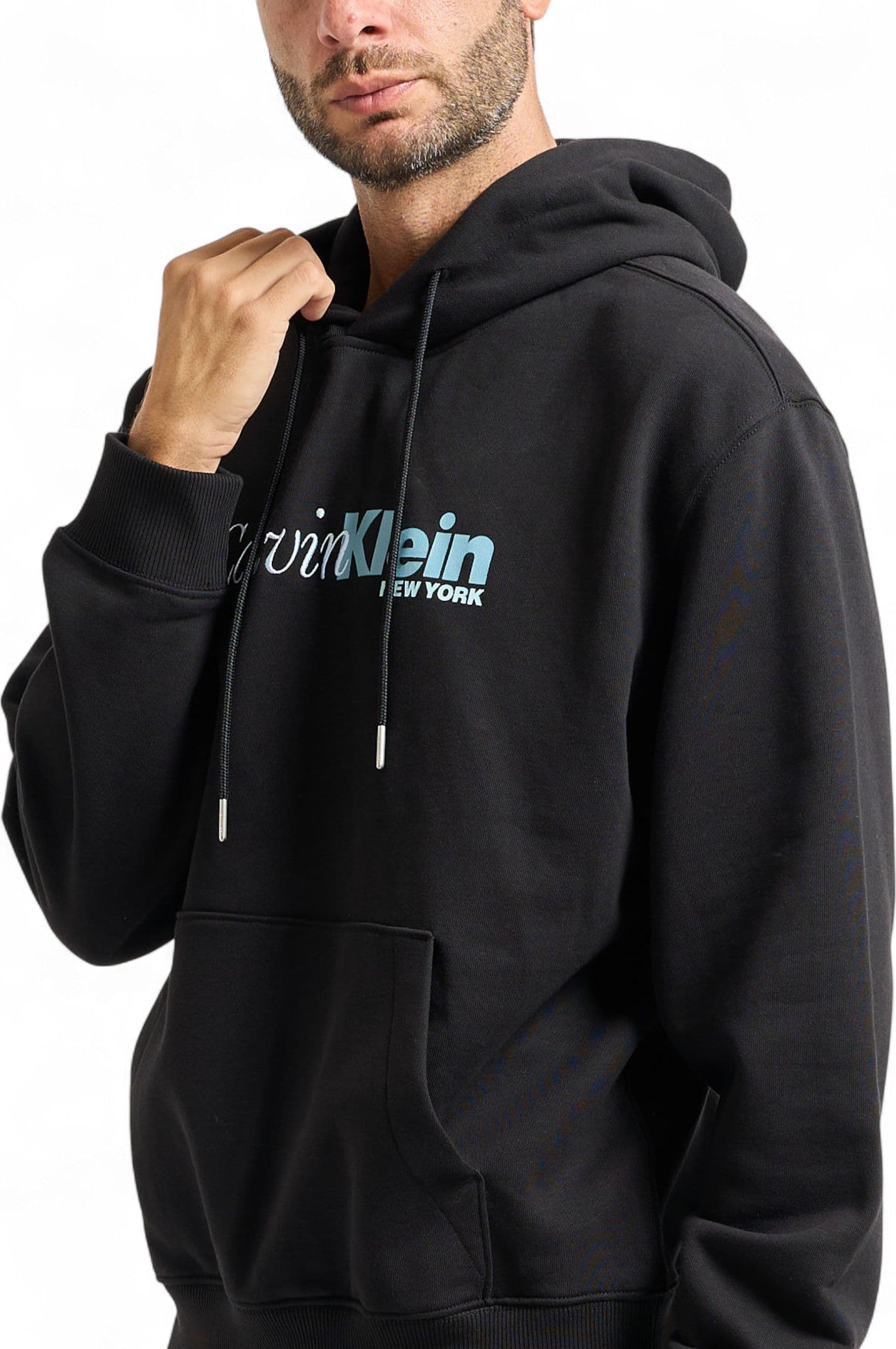 calvin klein Felpa Uomo Calvin Klein LV04LD241GUB1 da uomo in Felpe con cappuccio Drestige - Casamassima, commercioVirtuoso.it