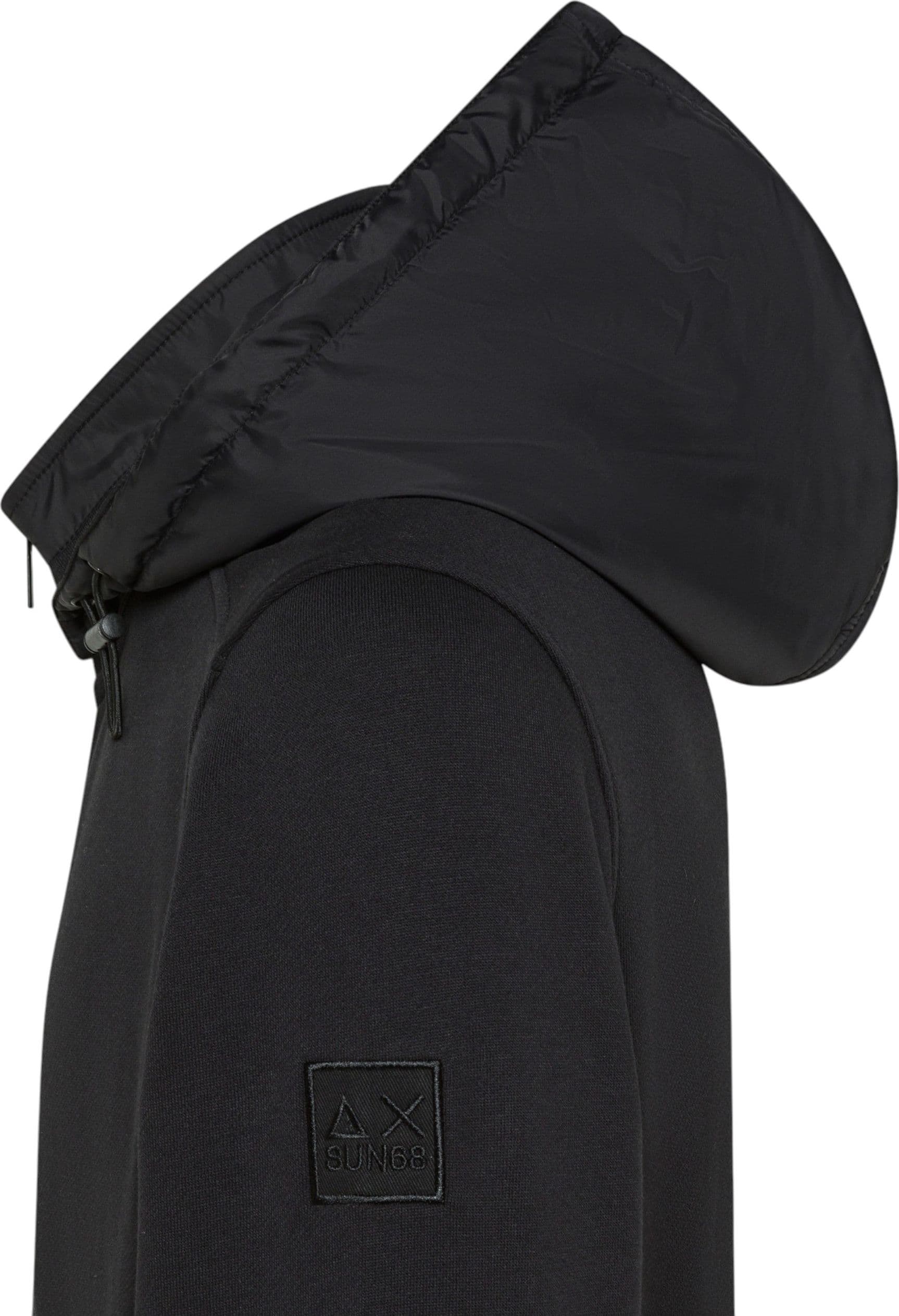 SUN68 Felpa Uomo Sun68 F45115/11 NERO da uomo in Felpe con cappuccio Drestige - Casamassima, commercioVirtuoso.it