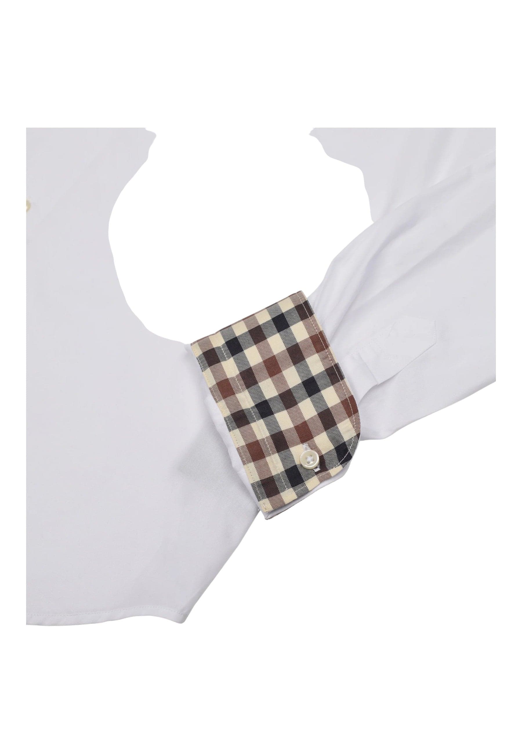 AQUASCUTUM Camicia Uomo Aquascutum A005 SH004 01 WHITE da uomo in Camicie casual Drestige - Casamassima, commercioVirtuoso.it