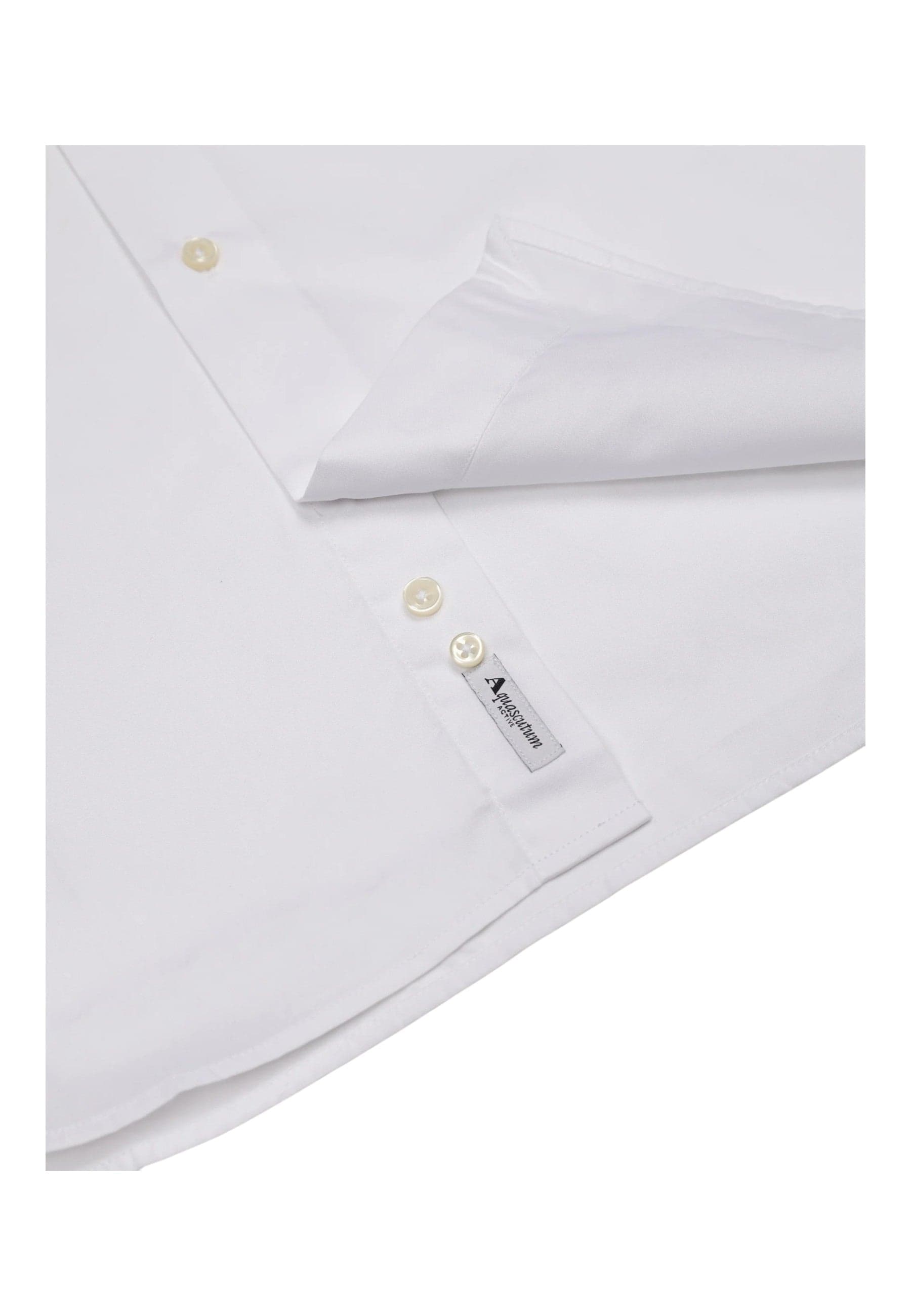AQUASCUTUM Camicia Uomo Aquascutum A005 SH004 01 WHITE da uomo in Camicie casual Drestige - Casamassima, commercioVirtuoso.it