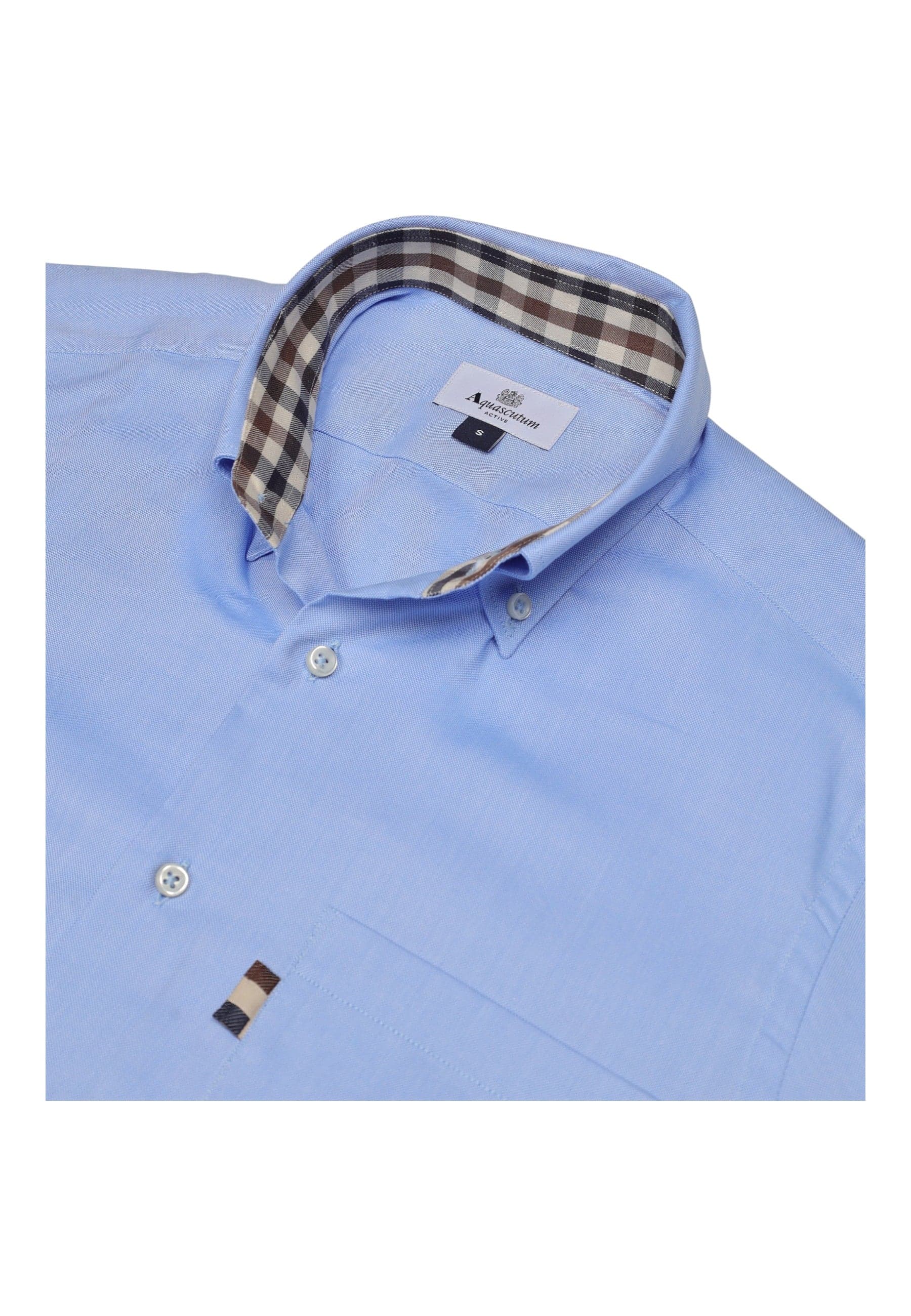 AQUASCUTUM Camicia Uomo Aquascutum A005 SH001 08 L.BLU da uomo in  Drestige - Casamassima, commercioVirtuoso.it