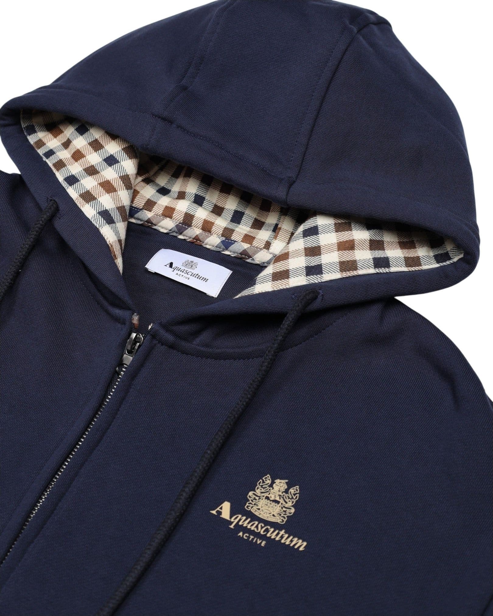 AQUASCUTUM Felpa Uomo Aquascutum ICON SW001 11 NAVY da uomo in Felpe con cappuccio Drestige - Casamassima, commercioVirtuoso.it