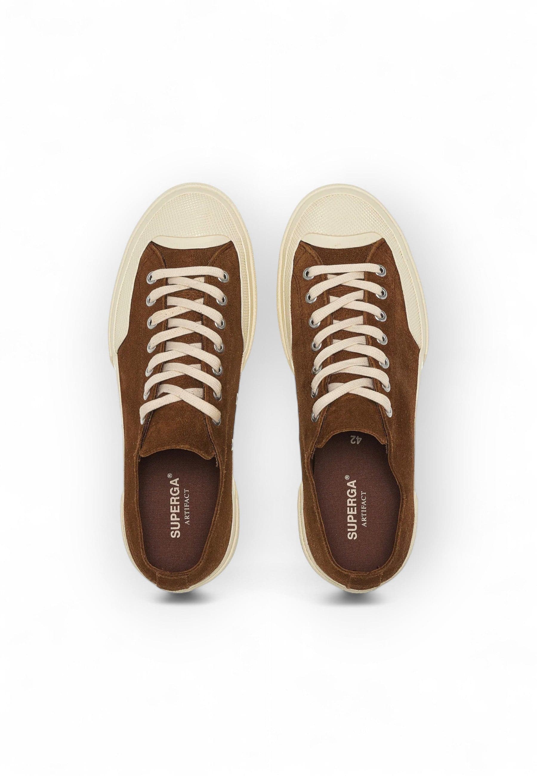 SUPERGA ARTIFACT Scarpa Uomo Superga Artifact 2432 A0A BROWN da uomo in Sneaker casual Drestige - Casamassima, commercioVirtuoso.it